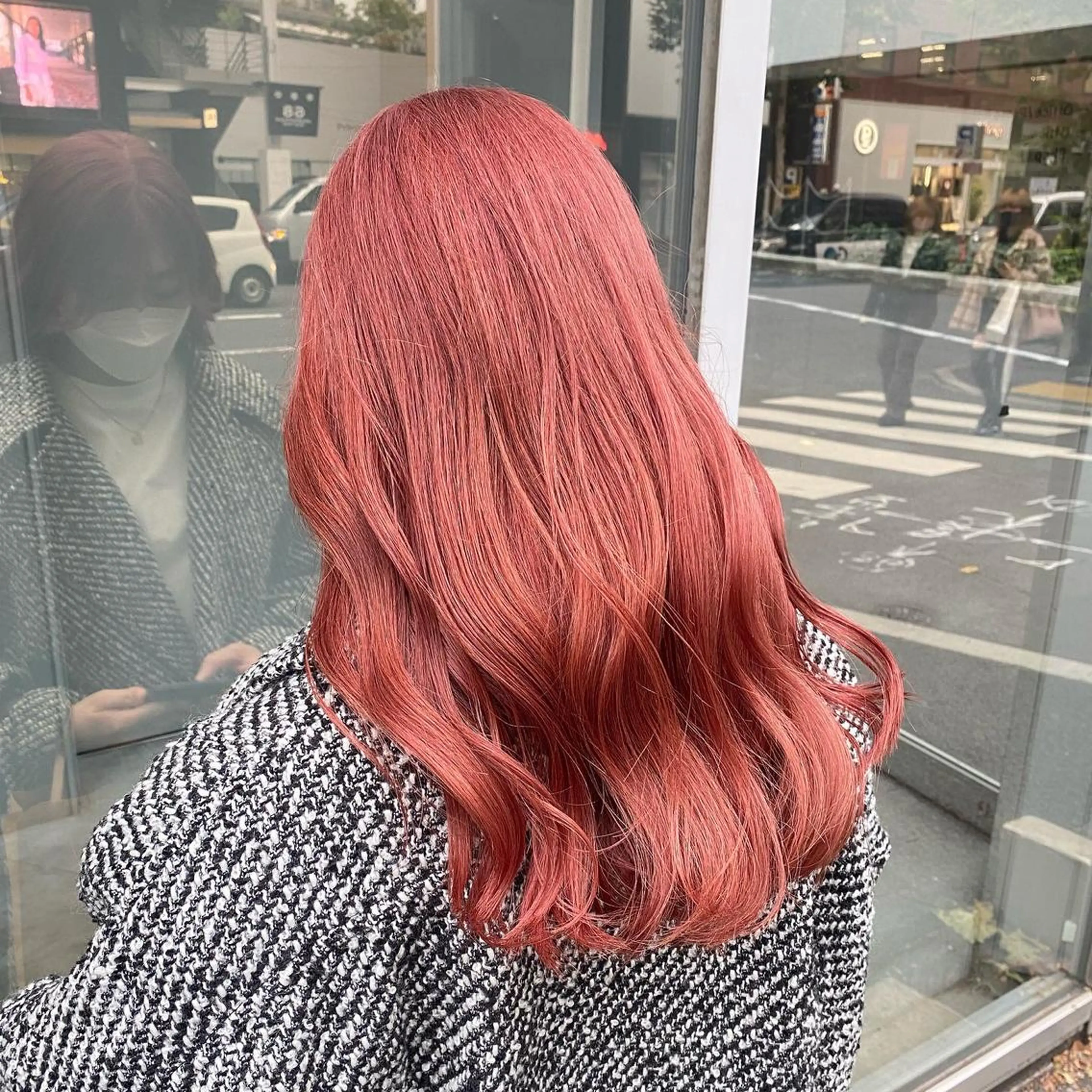 ロング 愛結 暖色カラー🎀🩰のヘアスタイル