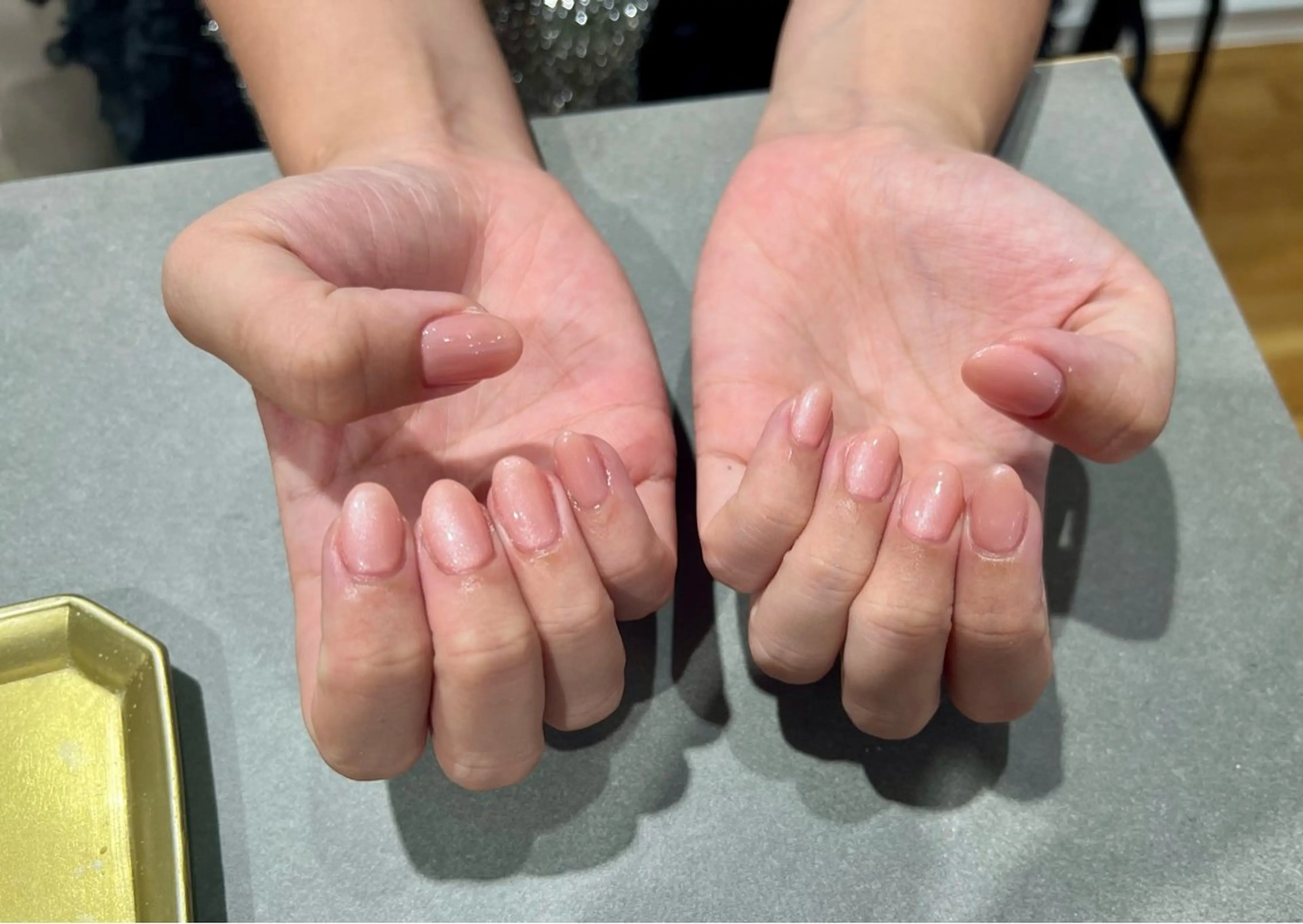 ネイル ワンカラーネイル ＆robe銀座 🪽tsuki🪽のネイルデザイン