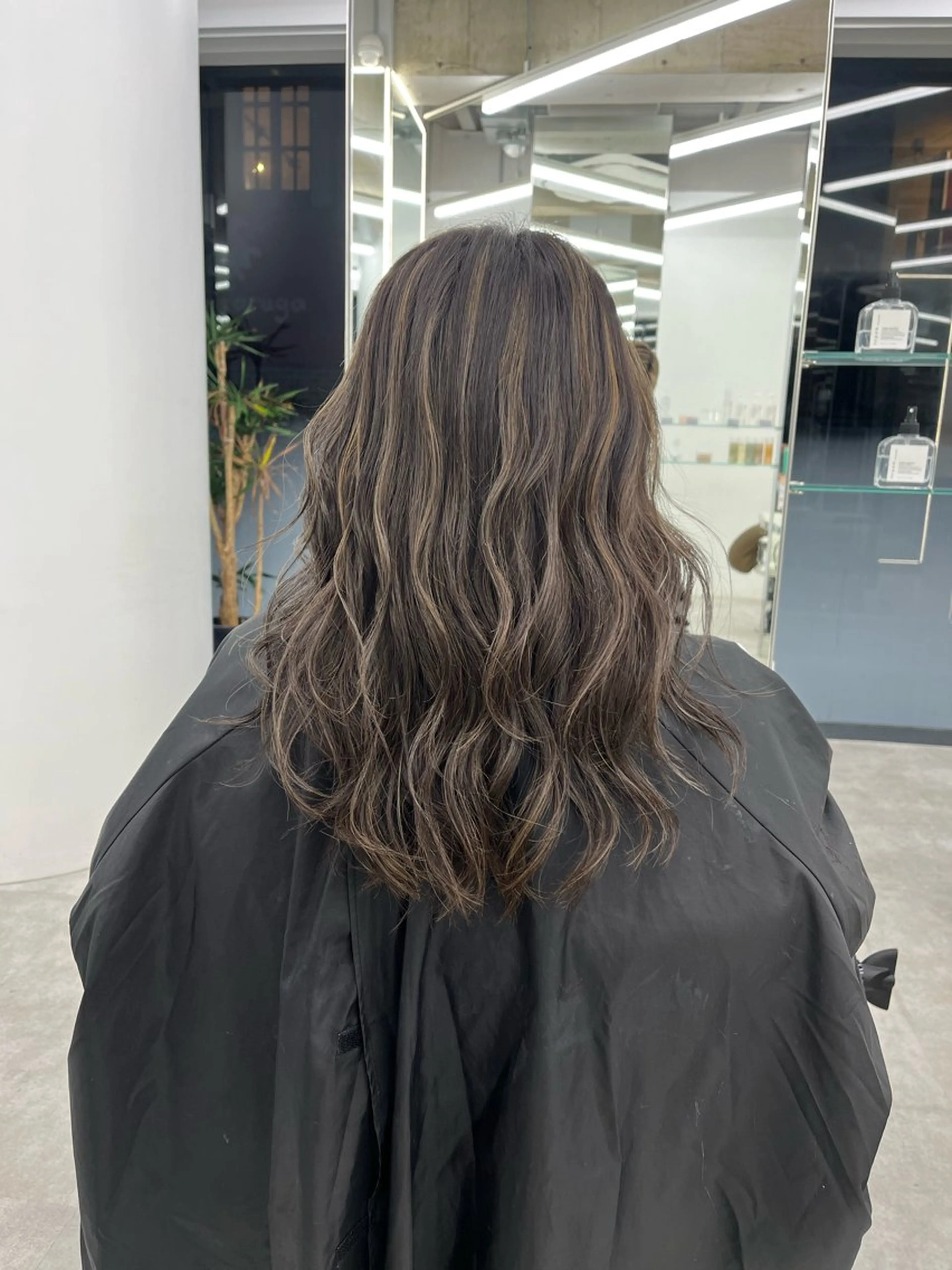 セミロング カラー 森龍馬 メンズ専門美容師のヘアスタイル