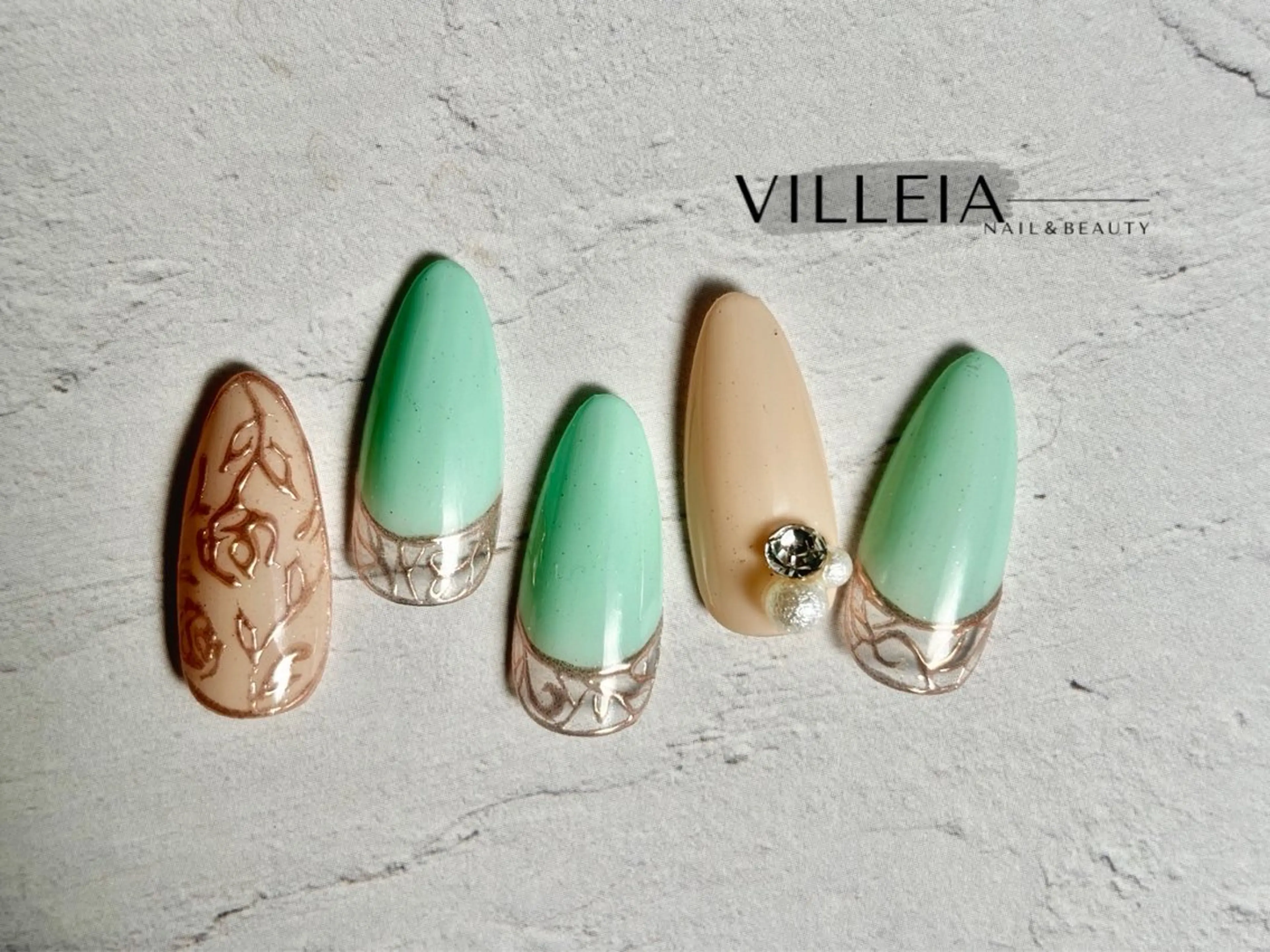 ネイル アートネイル VILLEIA ヴィラレイアのネイルデザイン