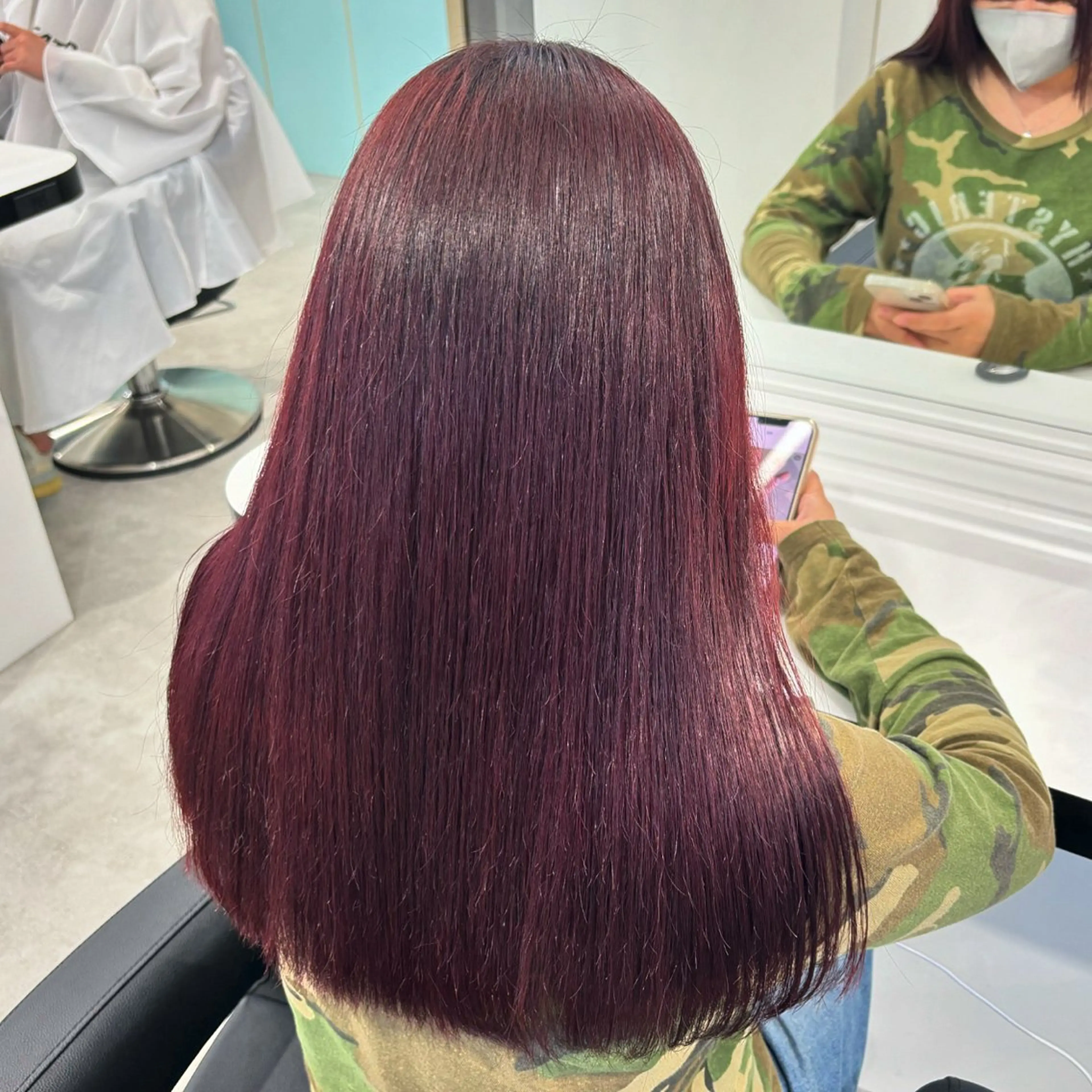 セミロング ヘアカラー Wカラー/暖色/べ ージュりく©︎🐝のヘアスタイル