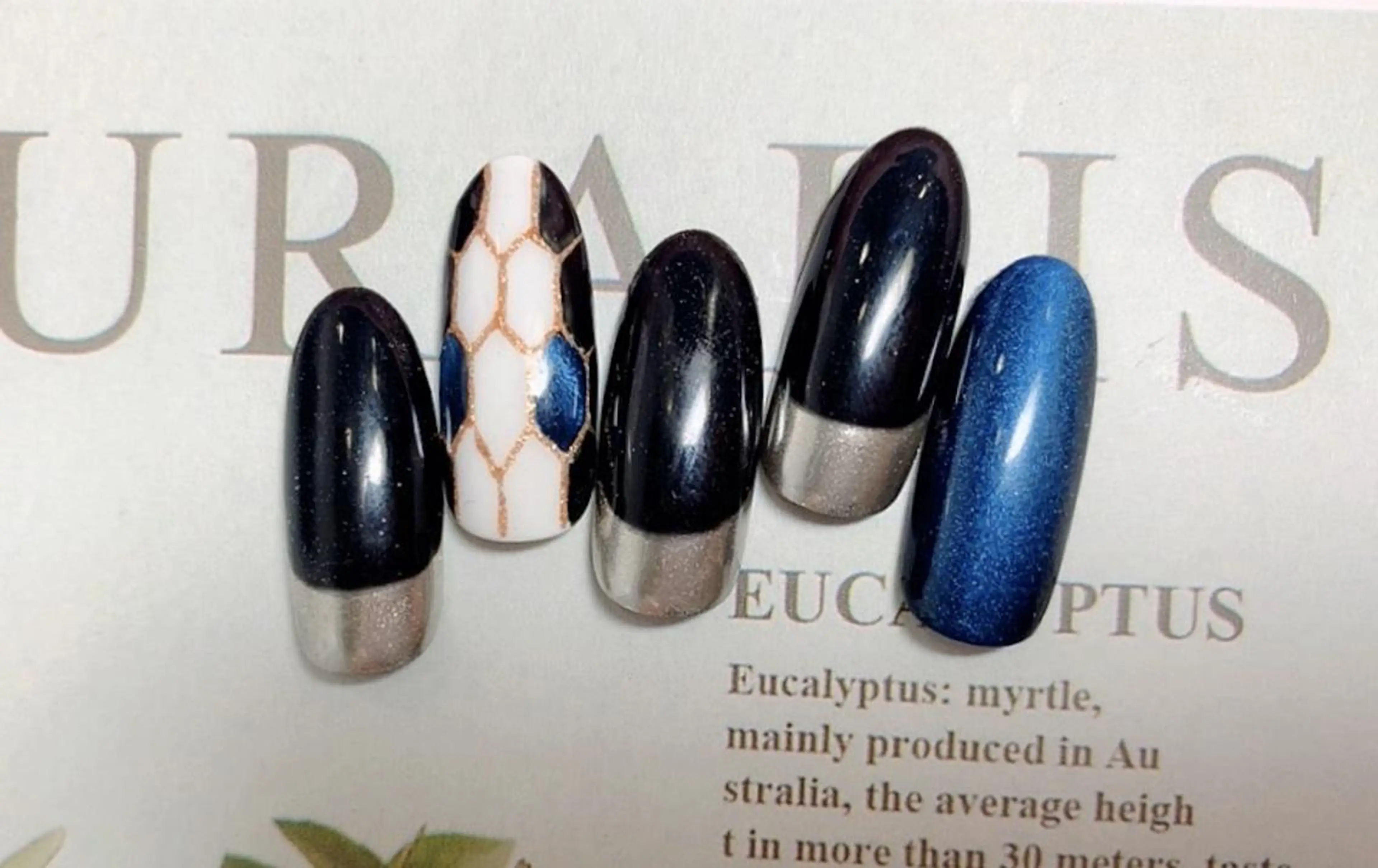 ネイル AB マツエクネイルサロンのネイルデザイン