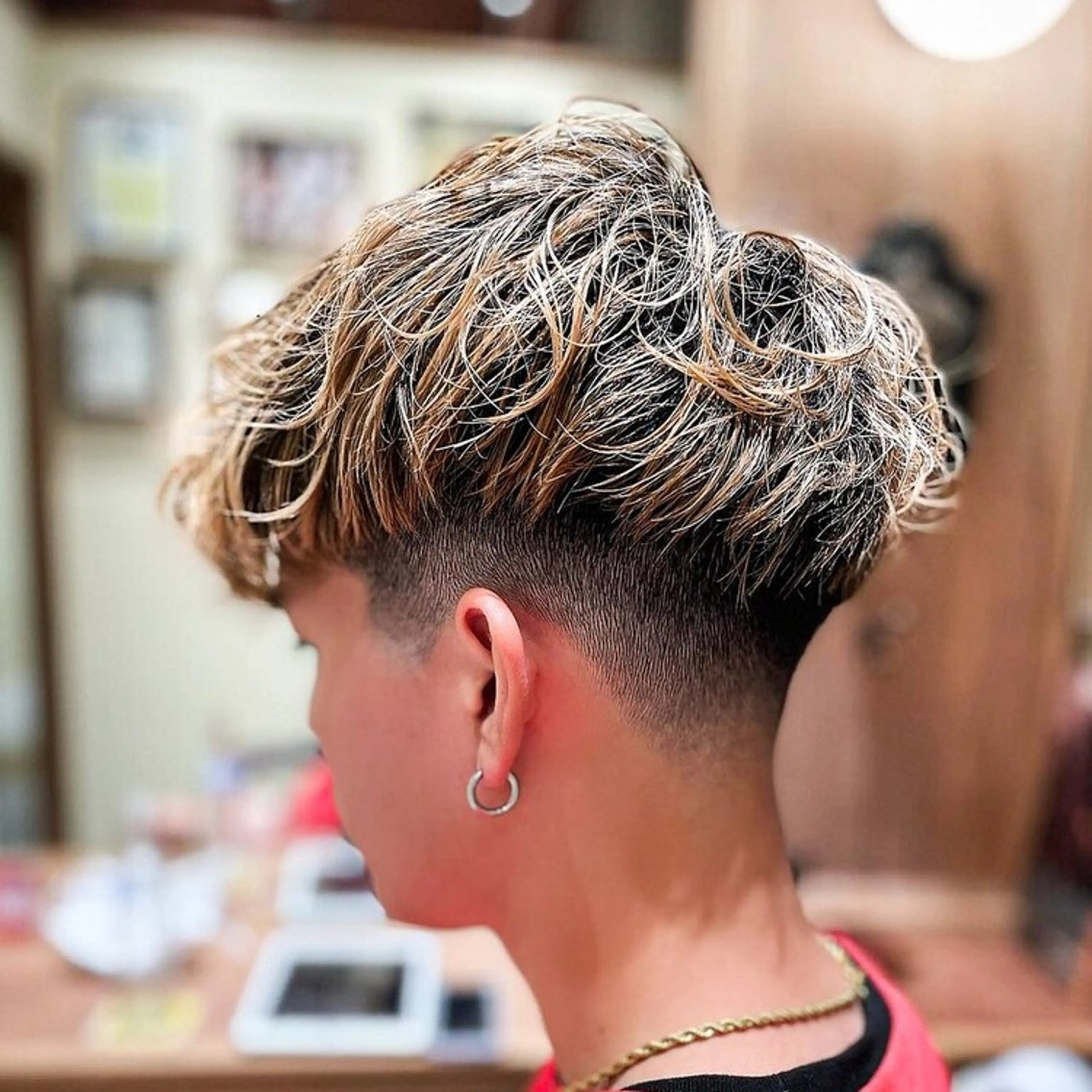 フェードマッシュにしたい方限定（シャンプー付き）の写真