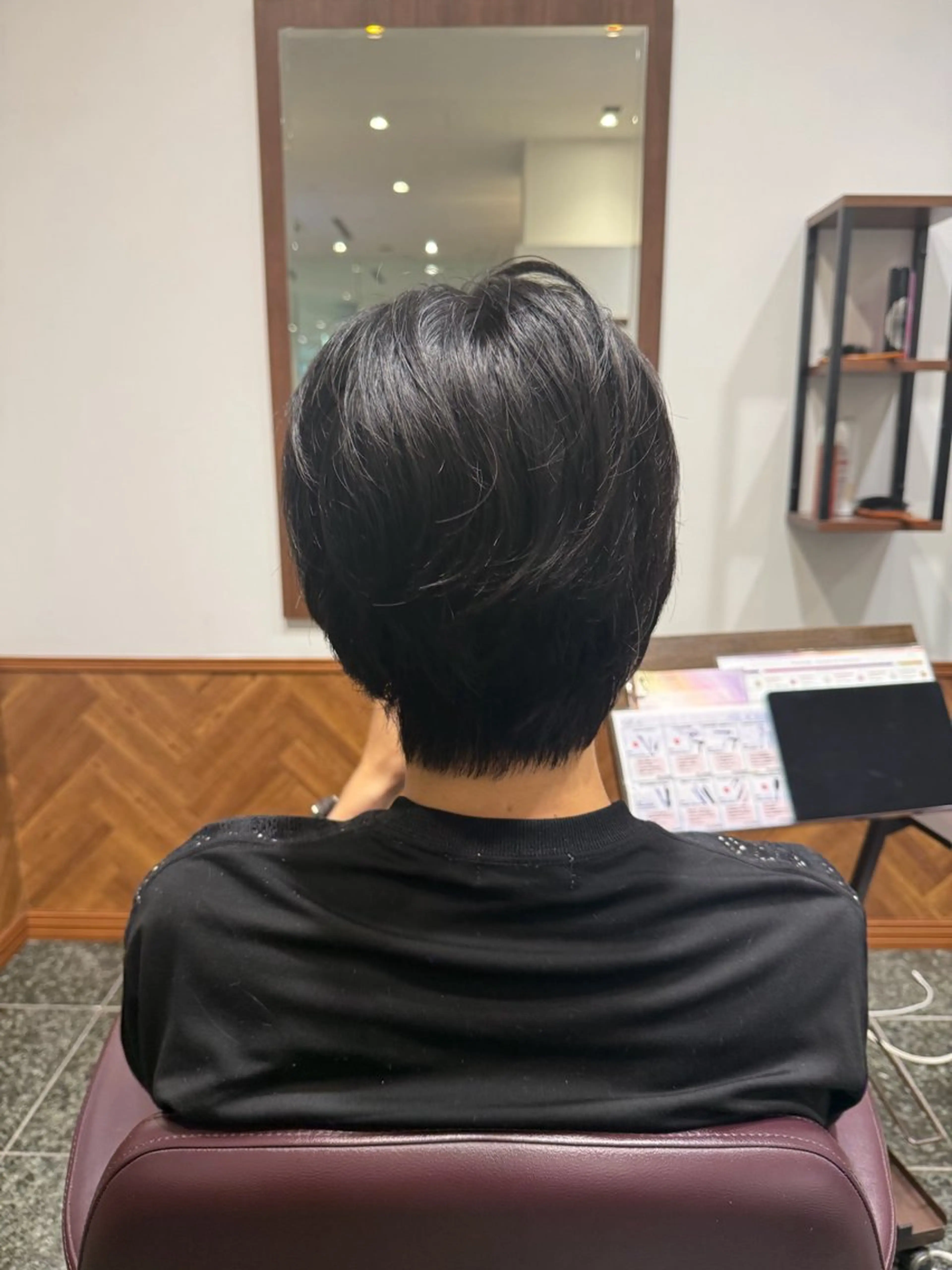 メンズカットモデルの写真