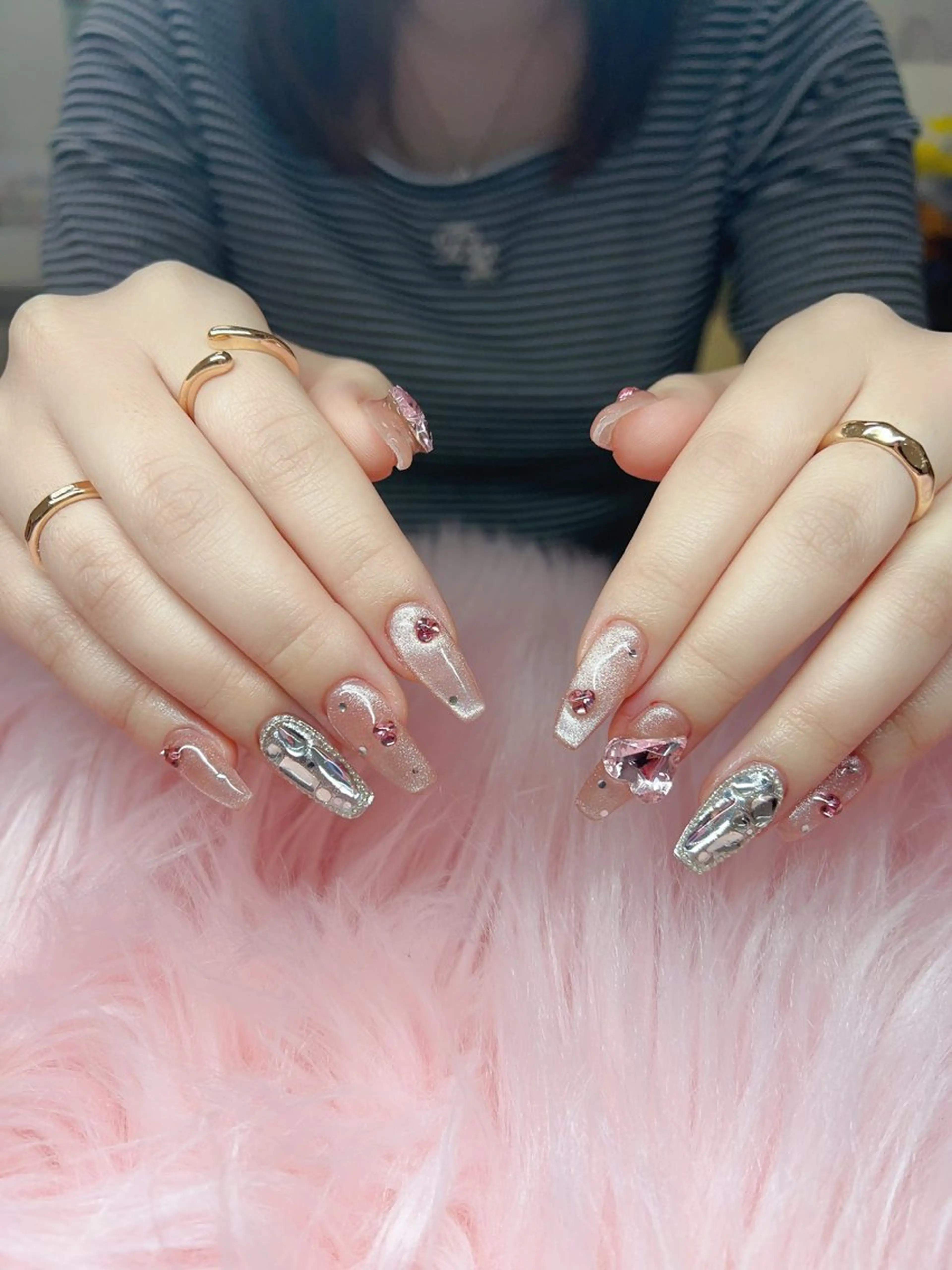 ネイル ハンドネイル ハンドケア 💜MIYA nail川崎店のネイルデザイン