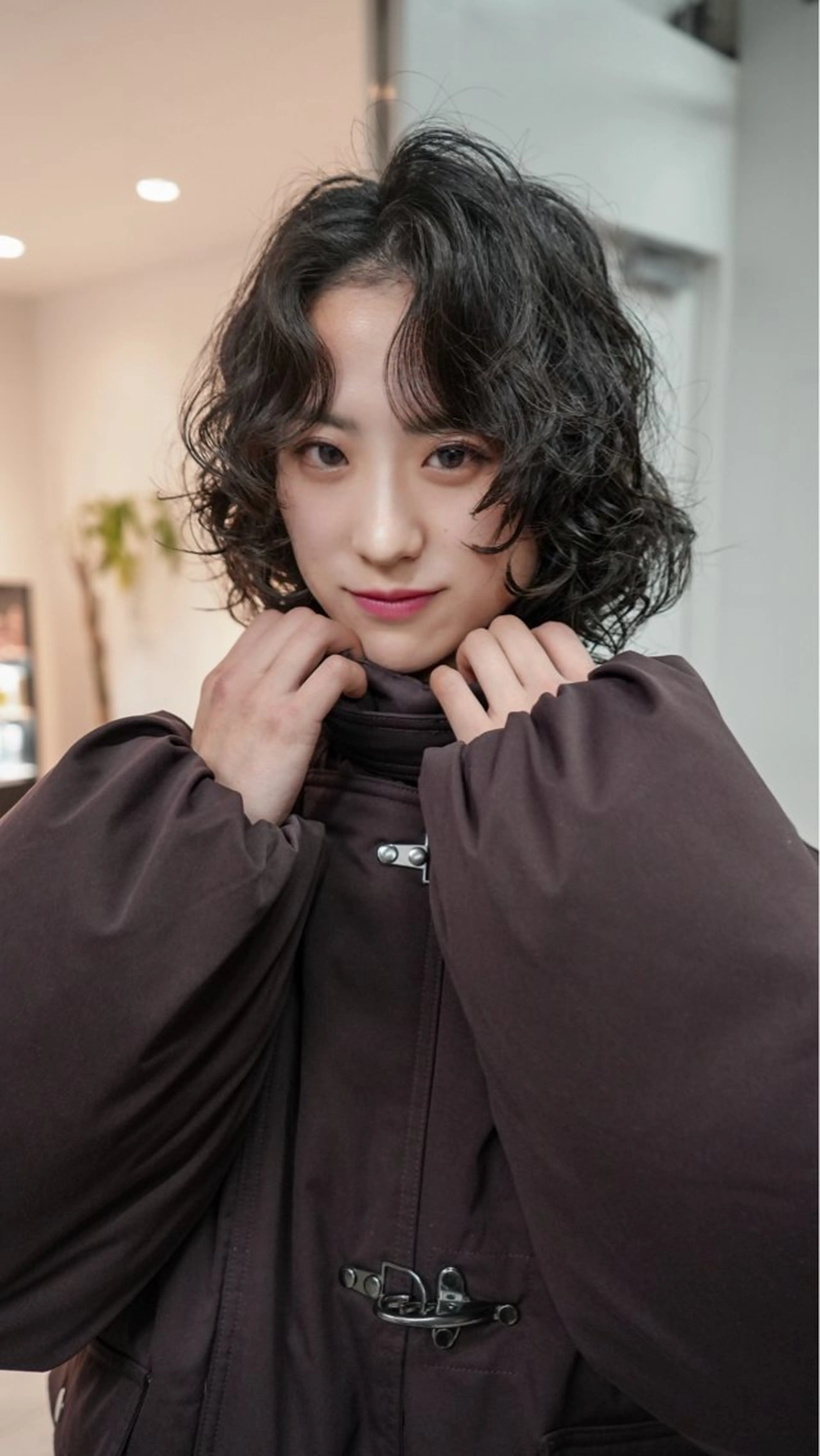 ショート パーマ デジタルパーマ 小田 晃瑛のヘアスタイル