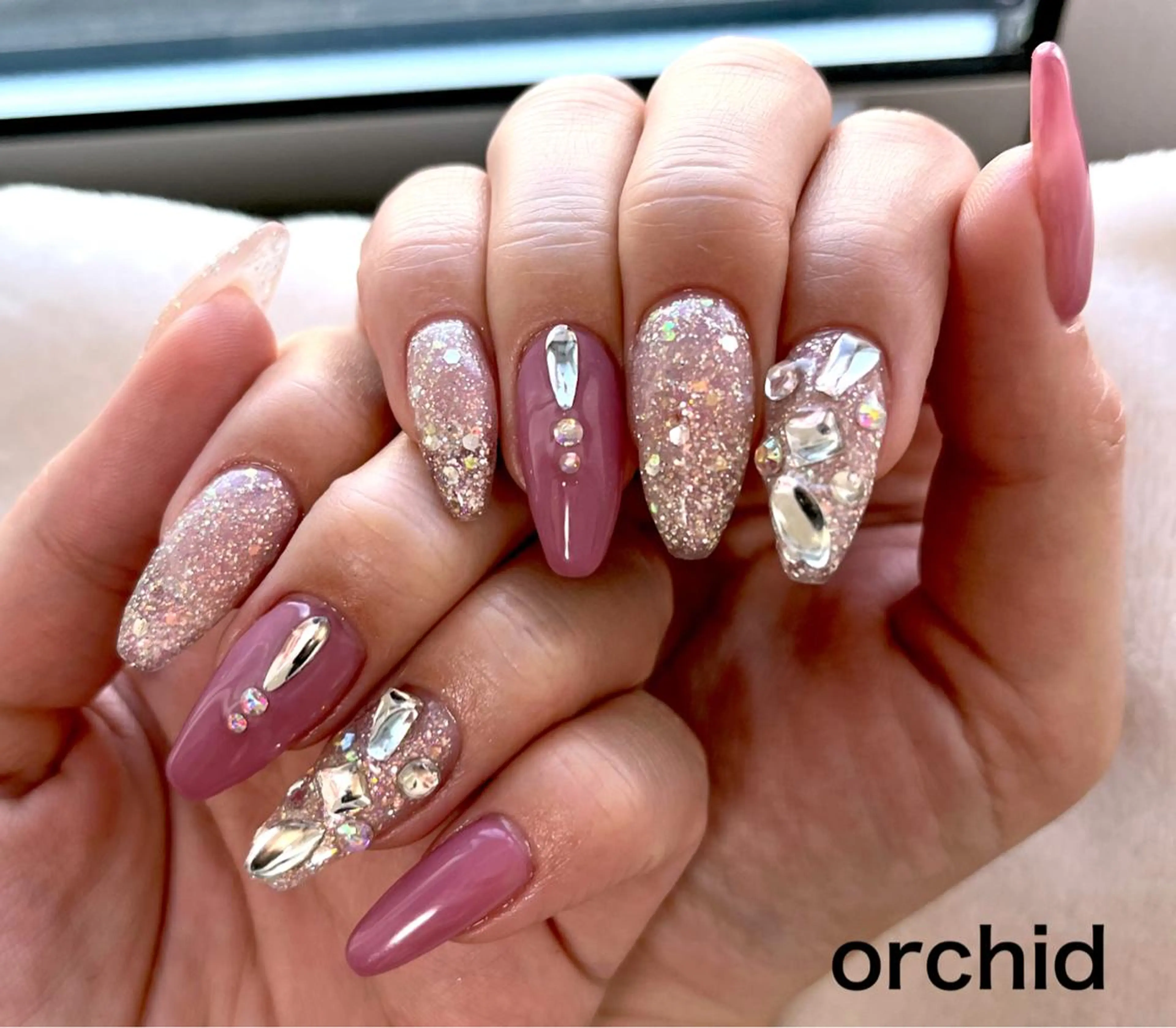ネイル orchid ♡オーキッドのネイルデザイン
