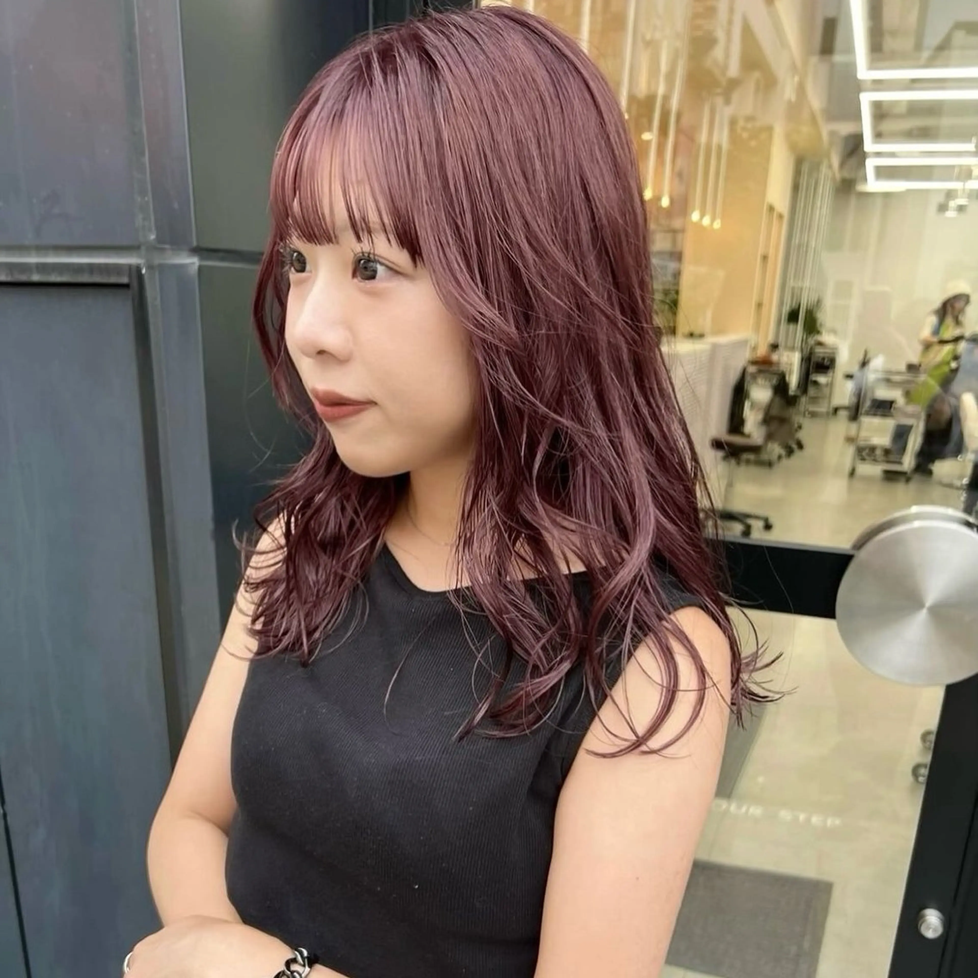 ロング arisa/暖色 /伏見/レイヤーのヘアスタイル