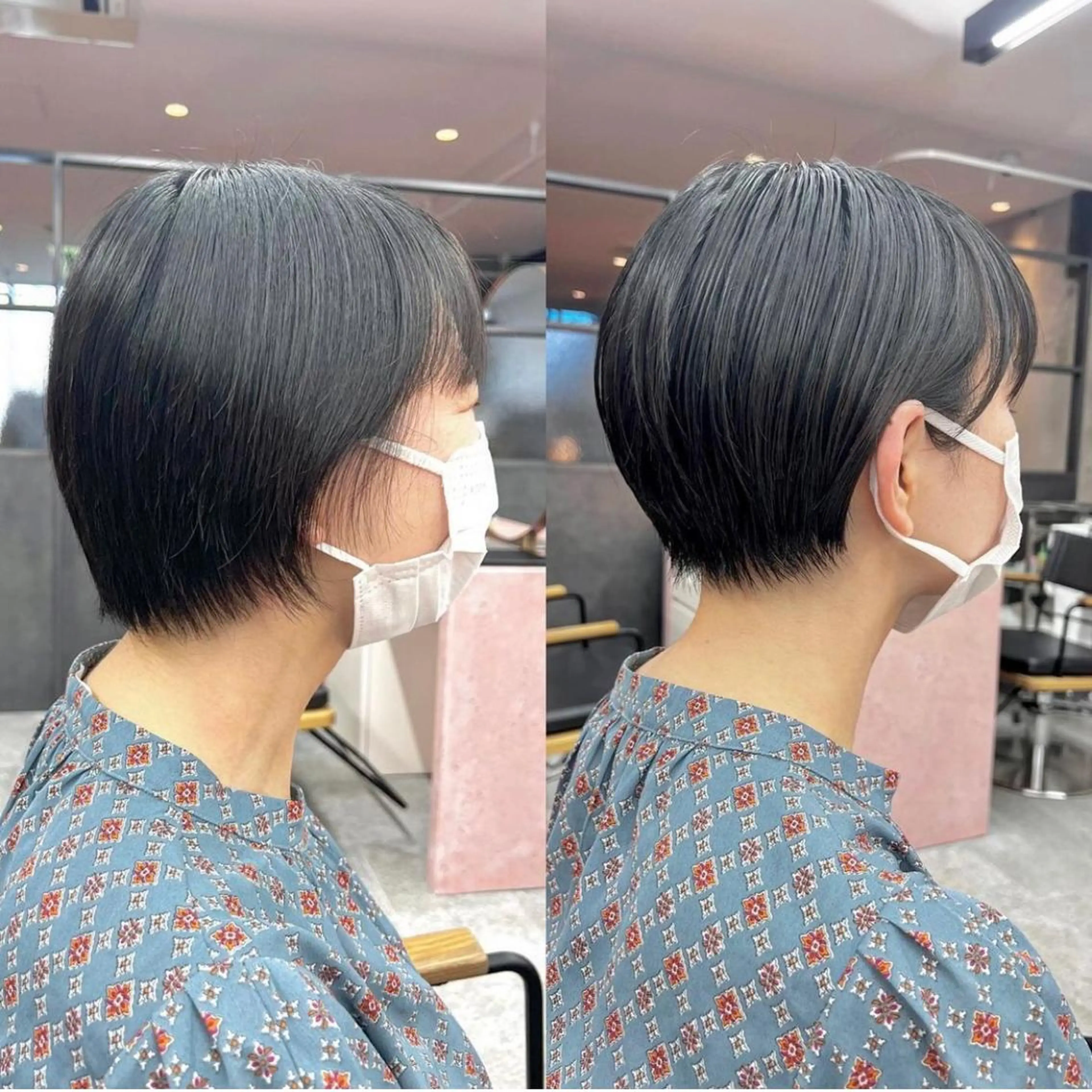 ショート ショートボブ ボブ ショートヘア カット 韓国ヘア /男女❄️ 細江 美紅のヘアスタイル