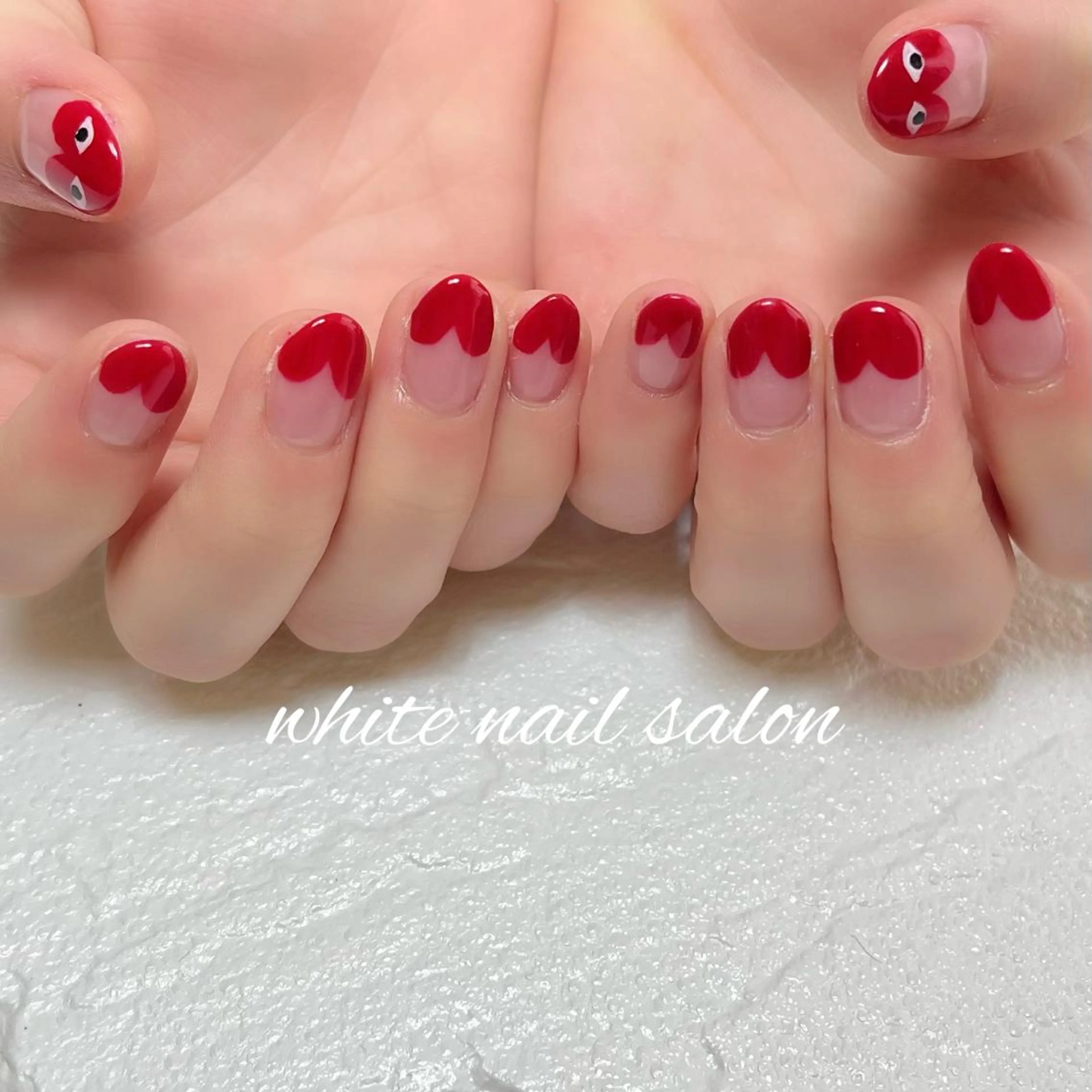 ネイル フットネイル ジェルネイル ハードジェル ラメ(グリッター) 持ち込み ハンドネイル white nail salonのネイルデザイン
