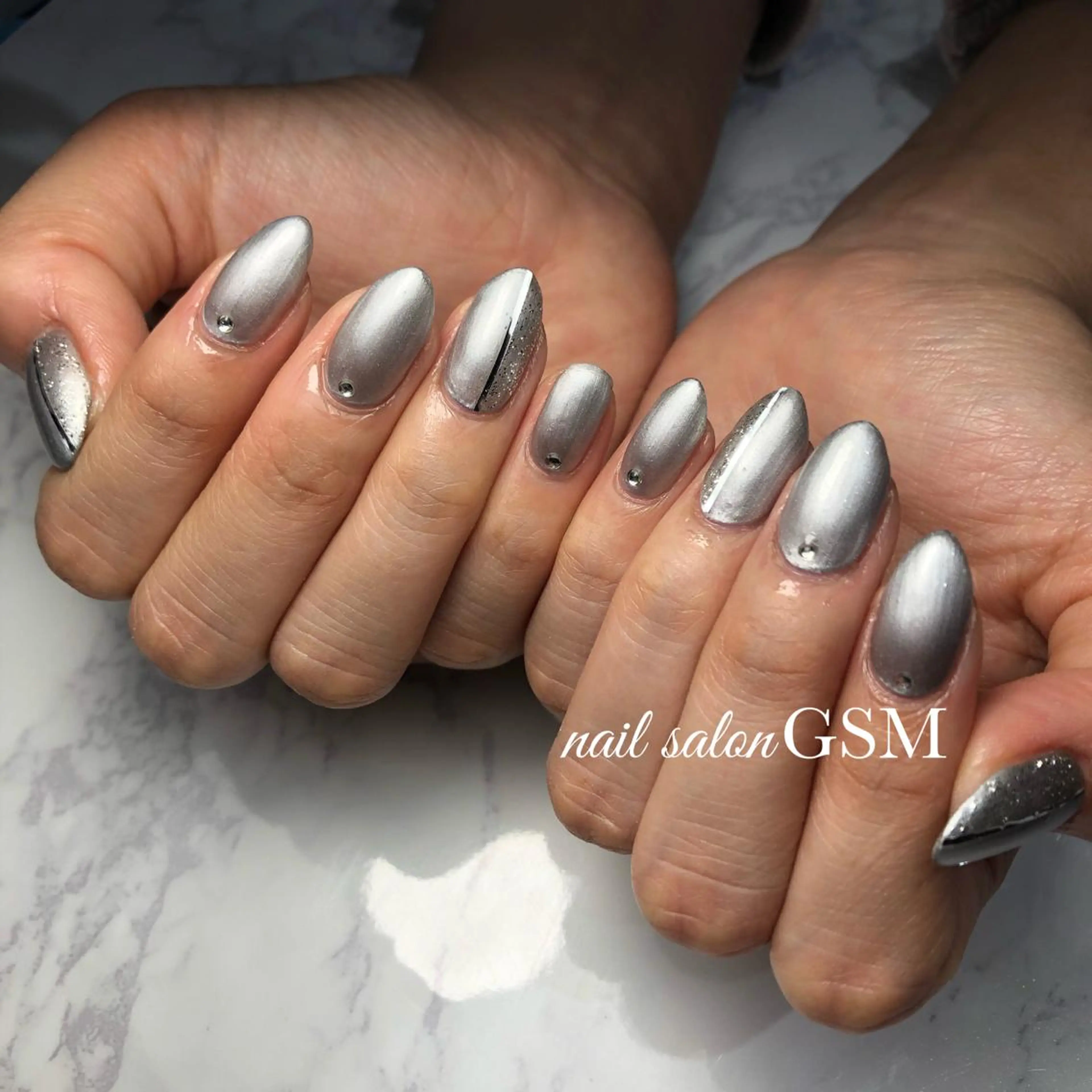 ネイル ハンドネイル nail salon GSMのネイルデザイン