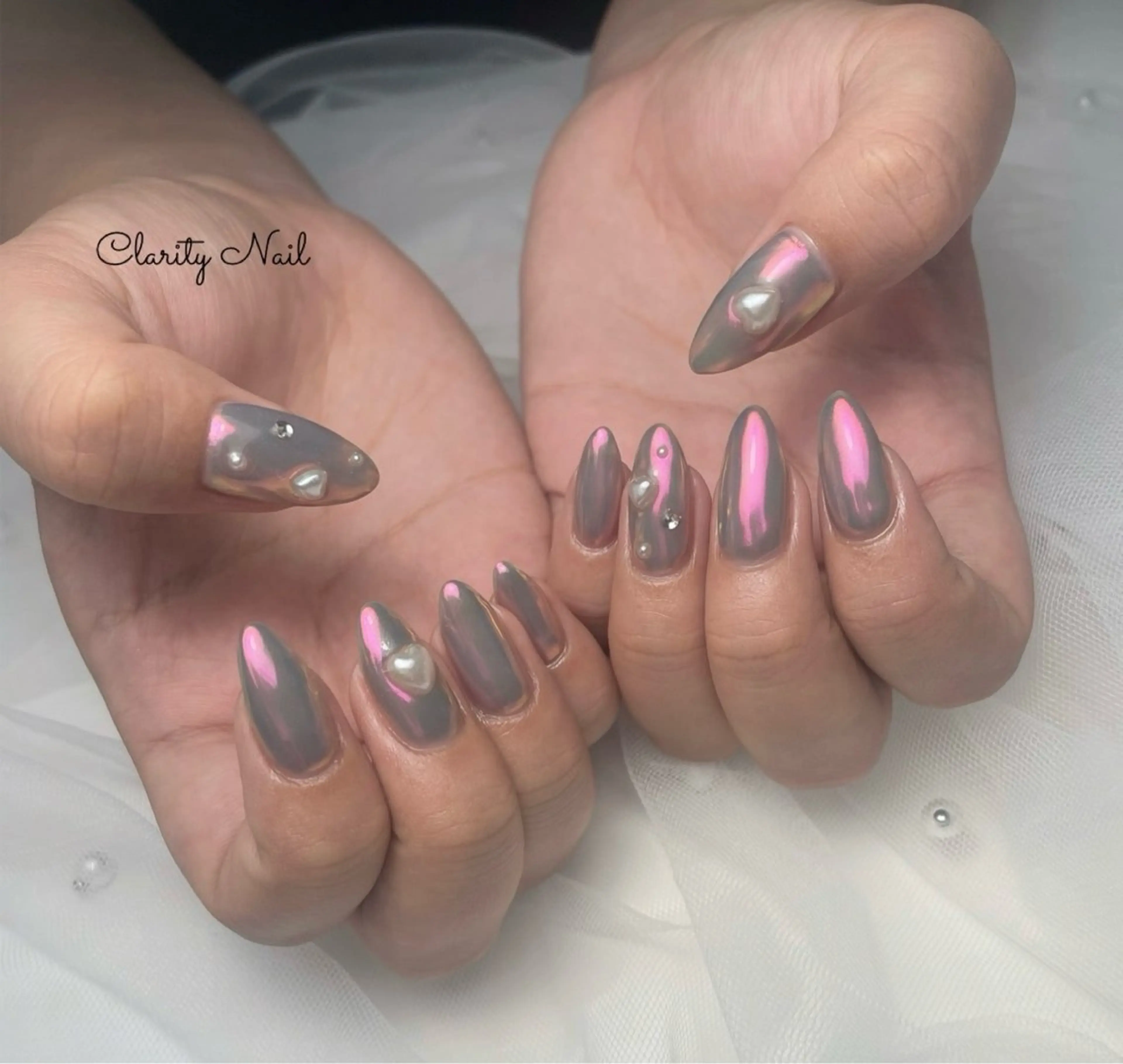 ネイル アートネイル 持ち込み ハンドネイル Clarity Nailのネイルデザイン