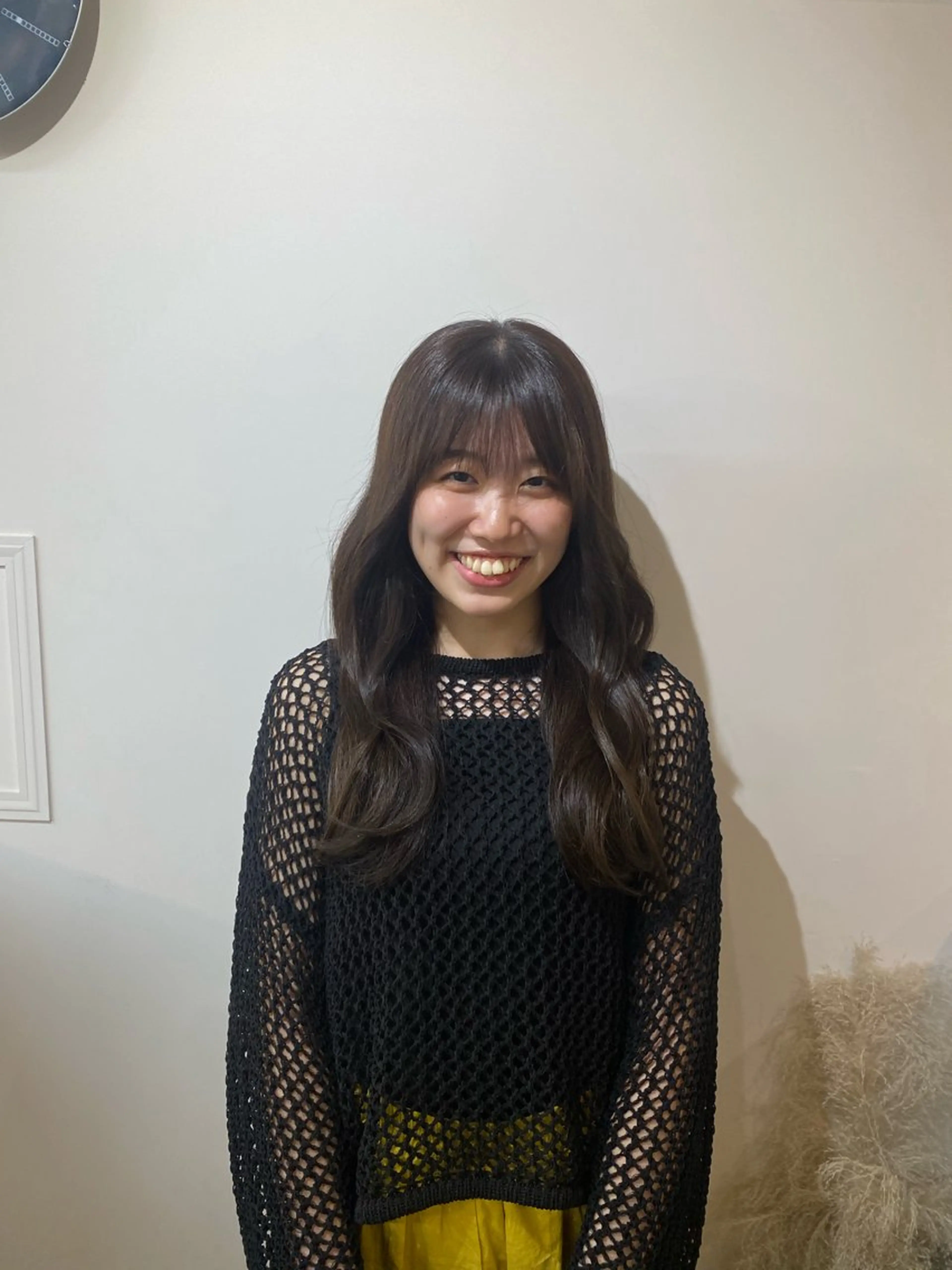 カラー 竹内 穂乃佳のヘアスタイル