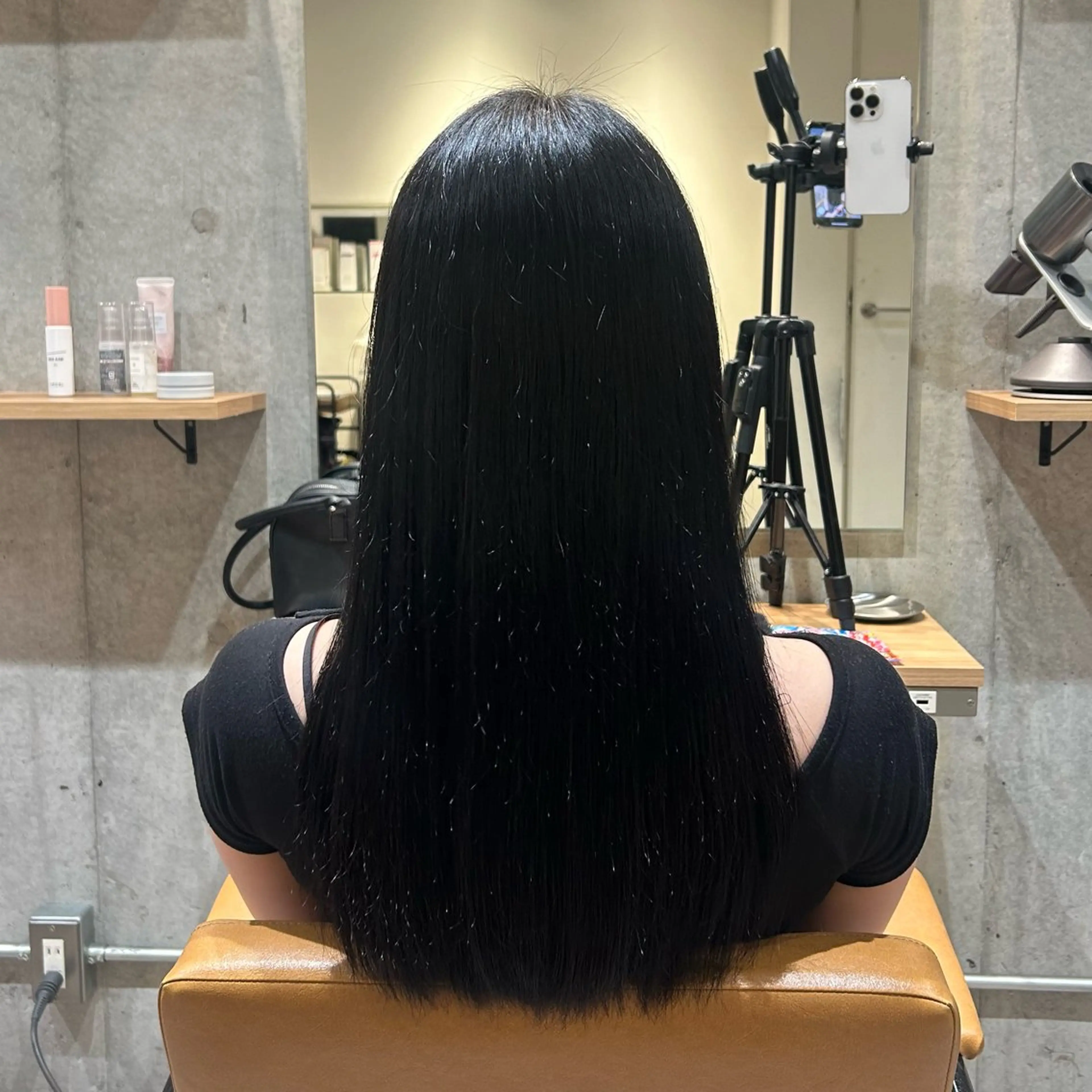 ロング カラー トリートメント 縮毛矯正 yuri/中目黒 /レイヤー/ボブのヘアスタイル