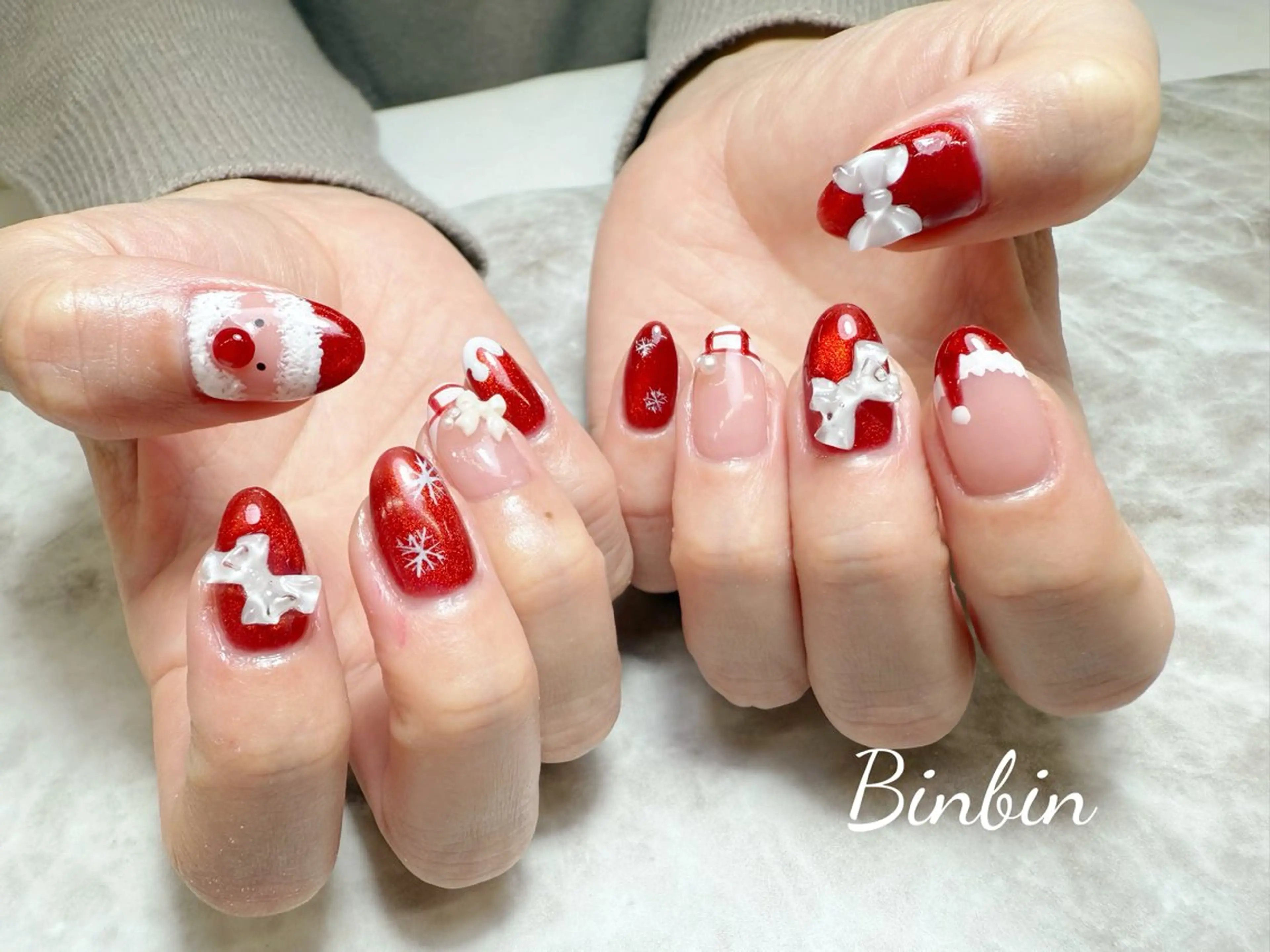 🉐自爪ワンカラーパーツつけ放題🤩全てのパーツは対象✨初回オフ無料の写真