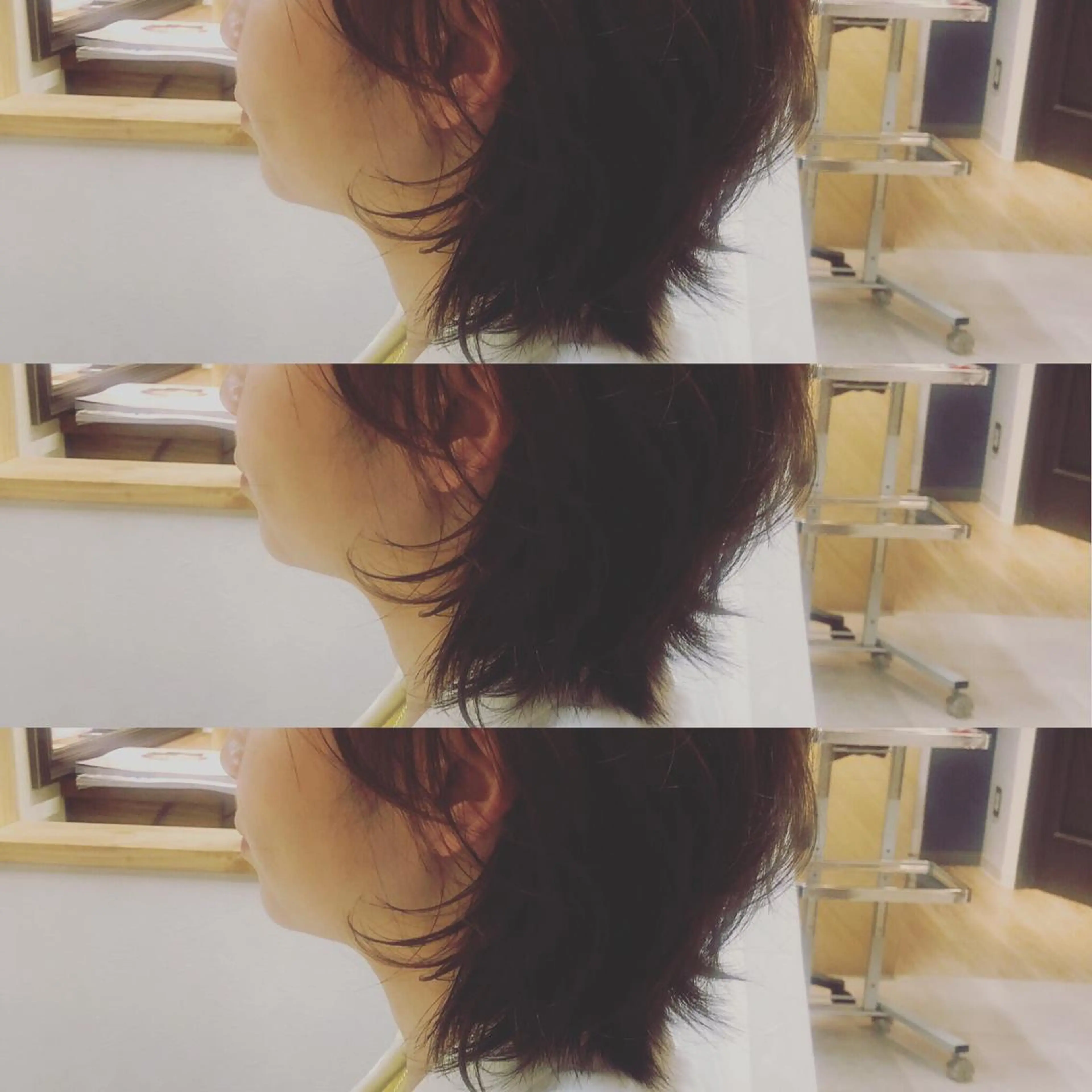 ショート カラー アディクシーカラー イルミナカラー くせ毛 髪質改善 縮毛矯正 美容室tuuli 大名店所属・tuuli トゥーリのヘアスタイル