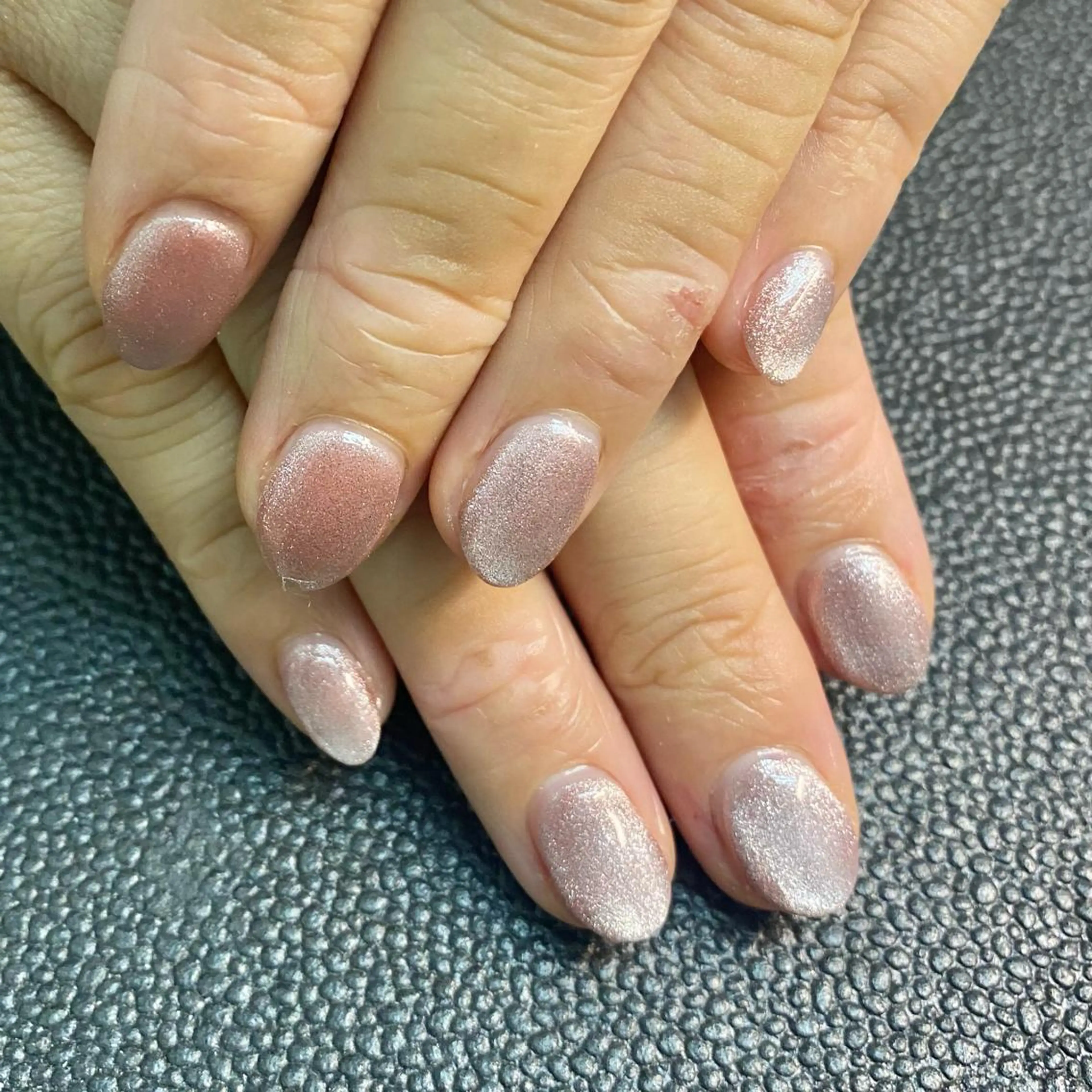 ネイル マグネットネイル ピンク kagami所属・kagami マイのネイルデザイン