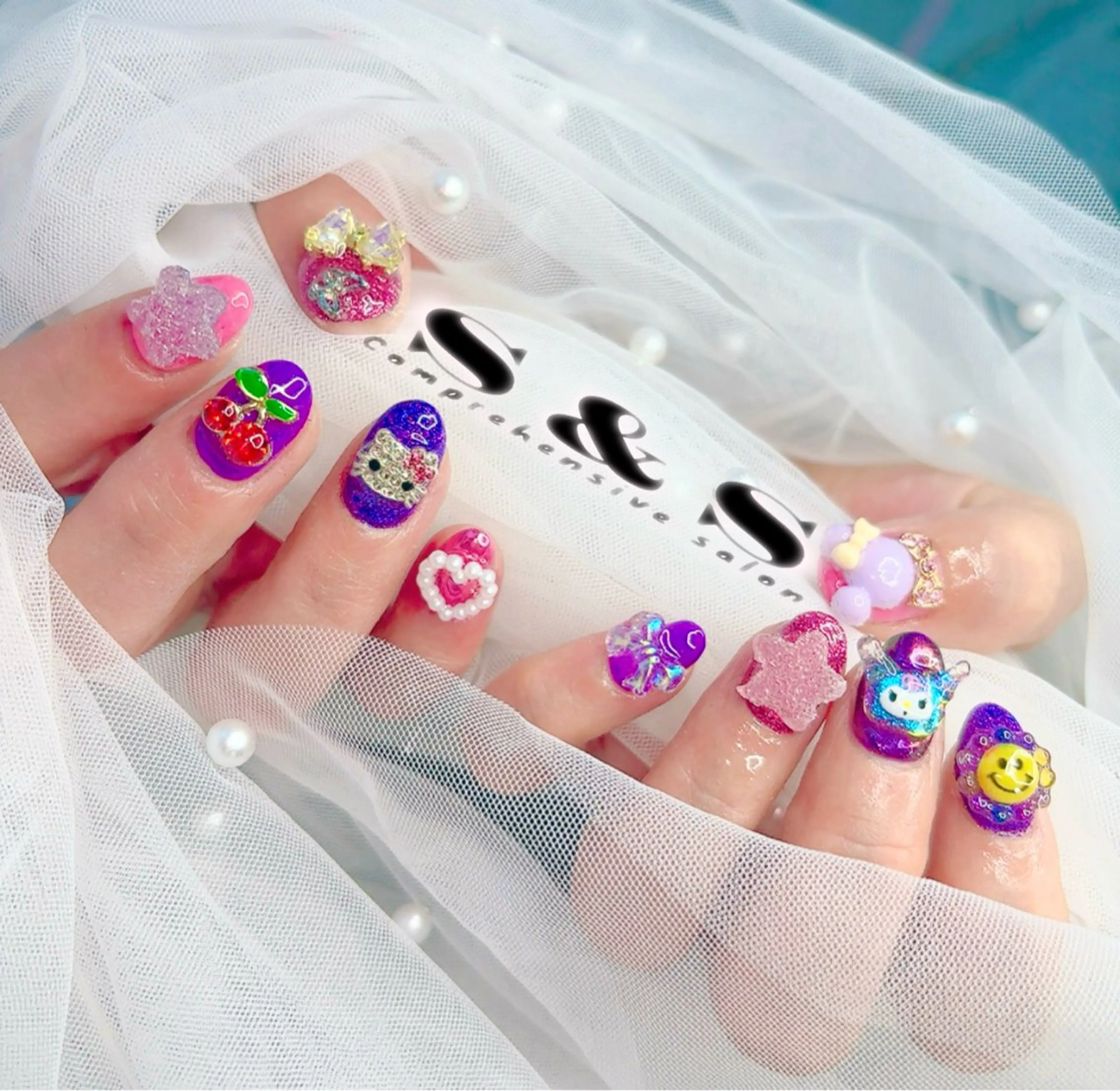 ネイル 長さ出し メンズネイル 持ち込み S&S 村田小百合のネイルデザイン