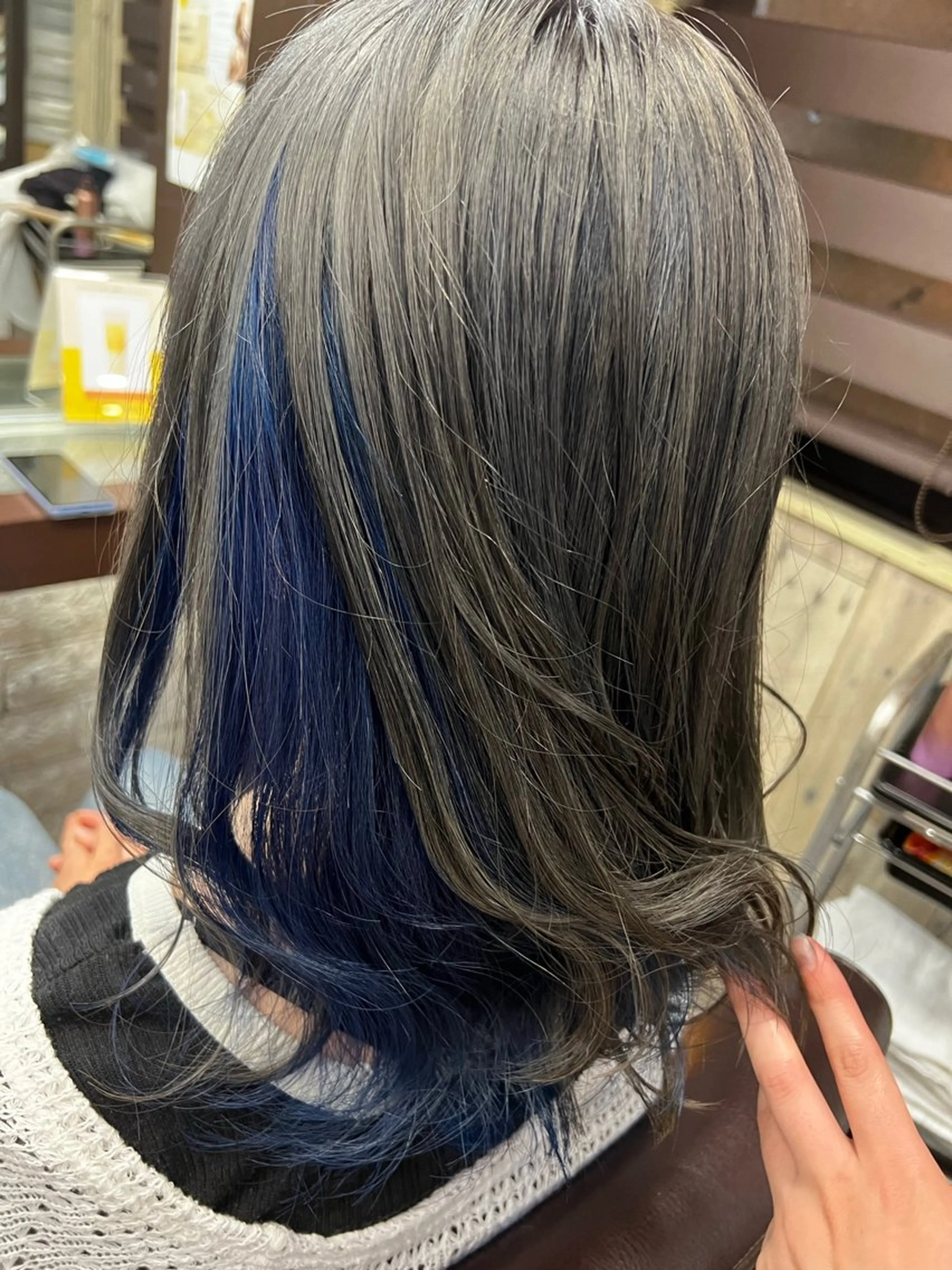 ミディアム 山北 優姫のヘアスタイル