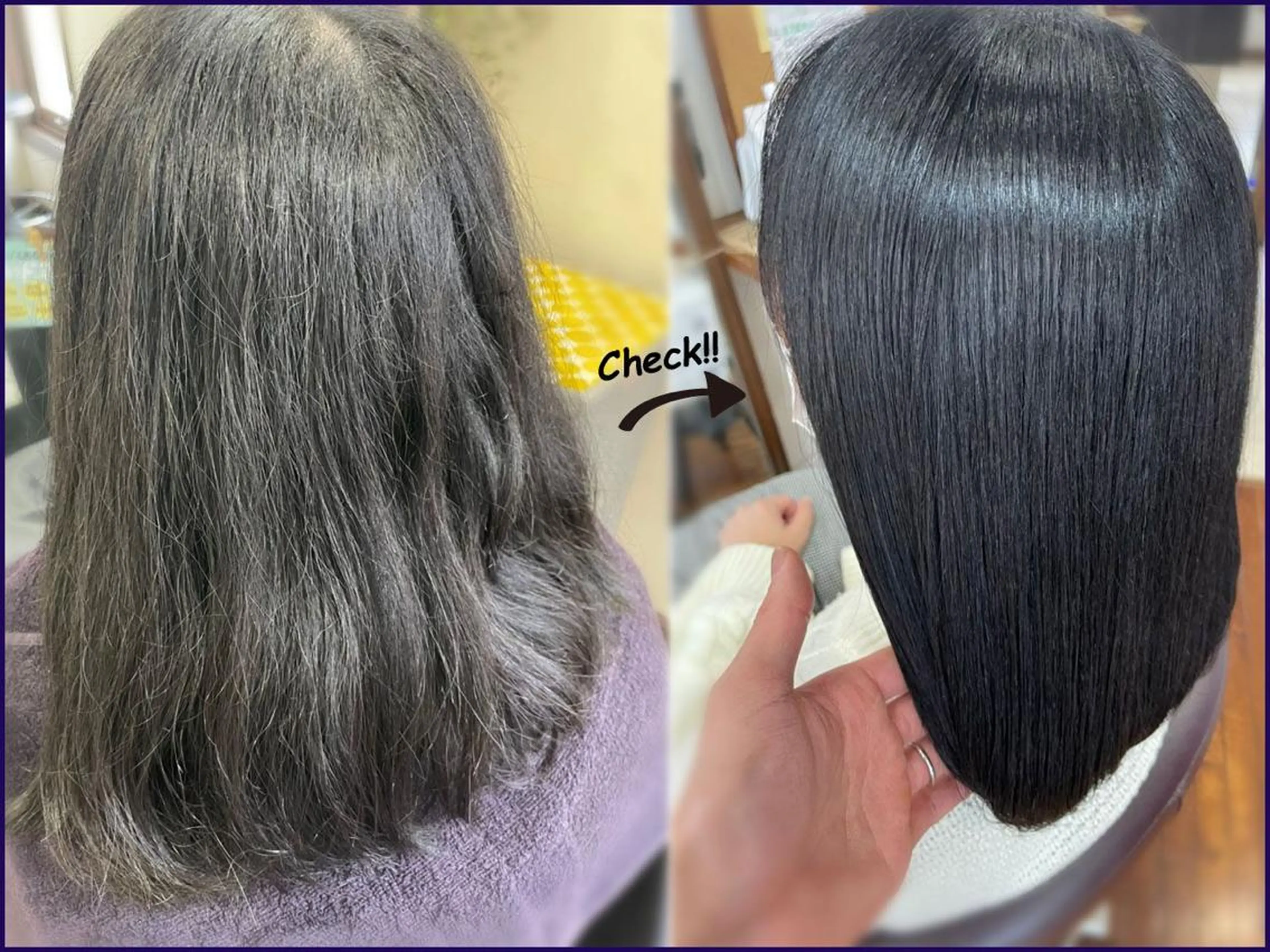 🔴髪質改善カラーコース🔴透明感カラー×プレミアムトリートメント『サイエンスアクア』の写真