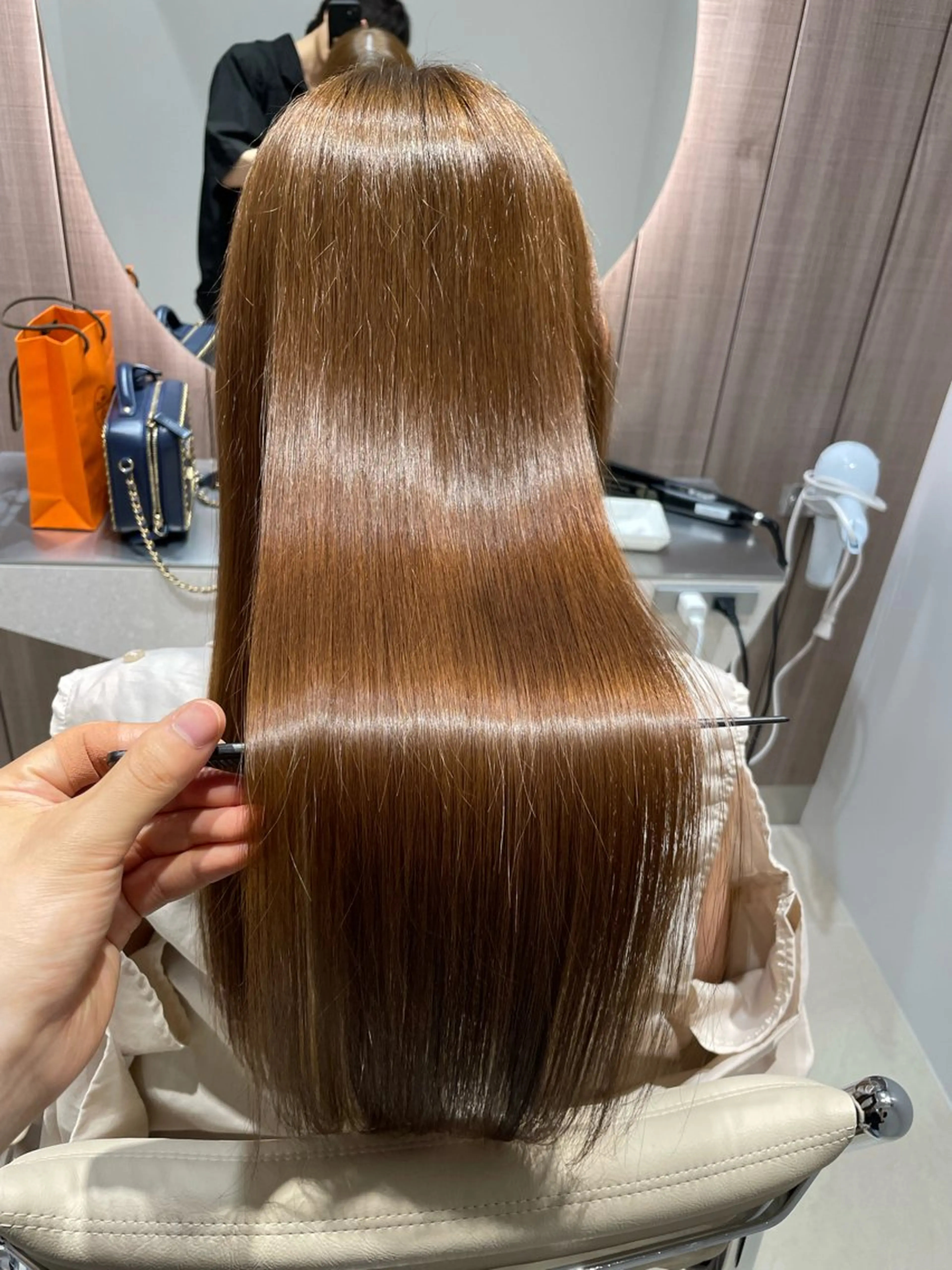 セミロング トリートメント 韓国ヘア🤍顔周り/ 髪質改善✨/林遼一郎のヘアスタイル