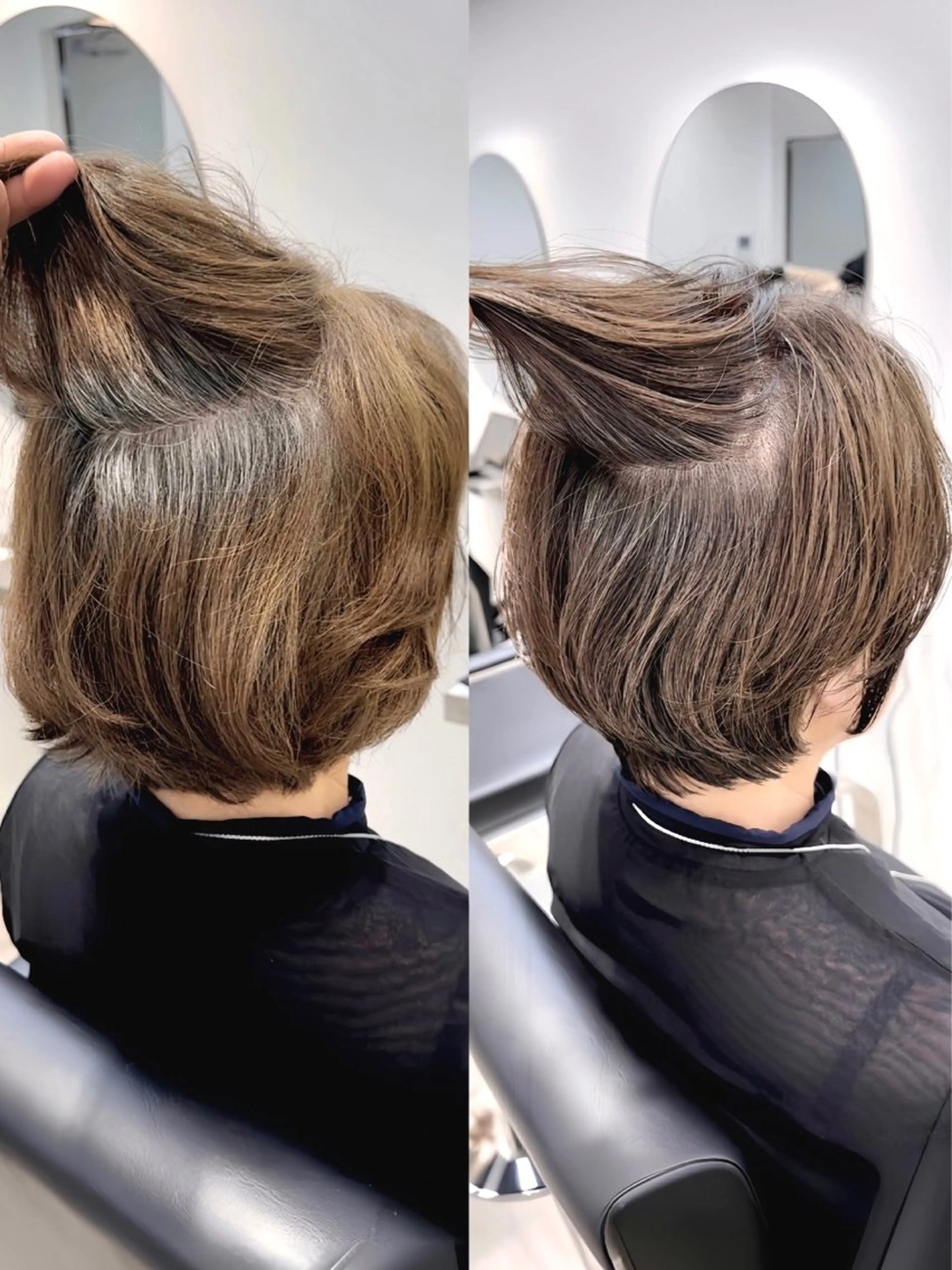 ショート カラー 坂本 広大のヘアスタイル