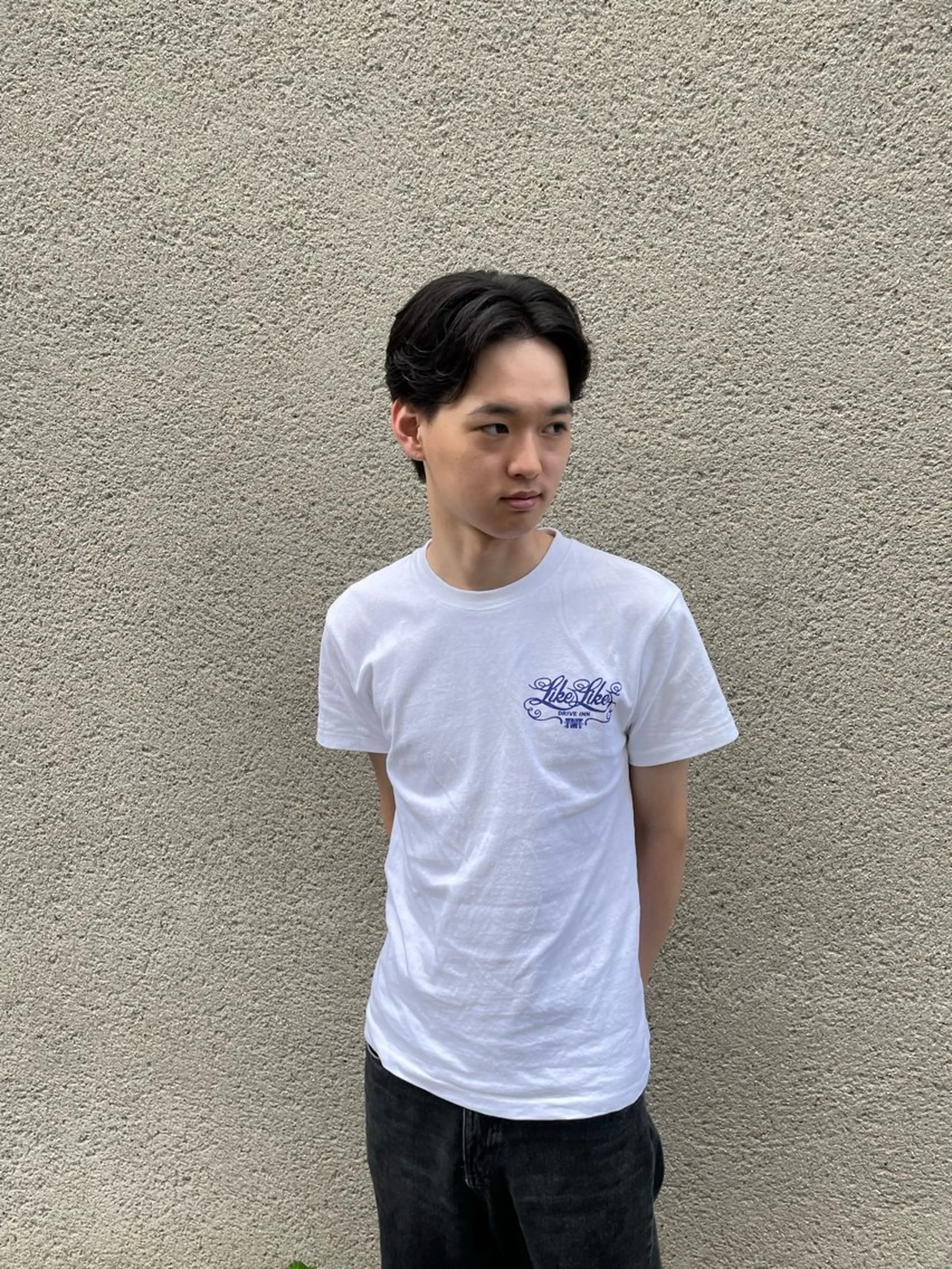 メンズ センターパート カット 慎太朗/パーマ/ボブ /センターパートのヘアスタイル