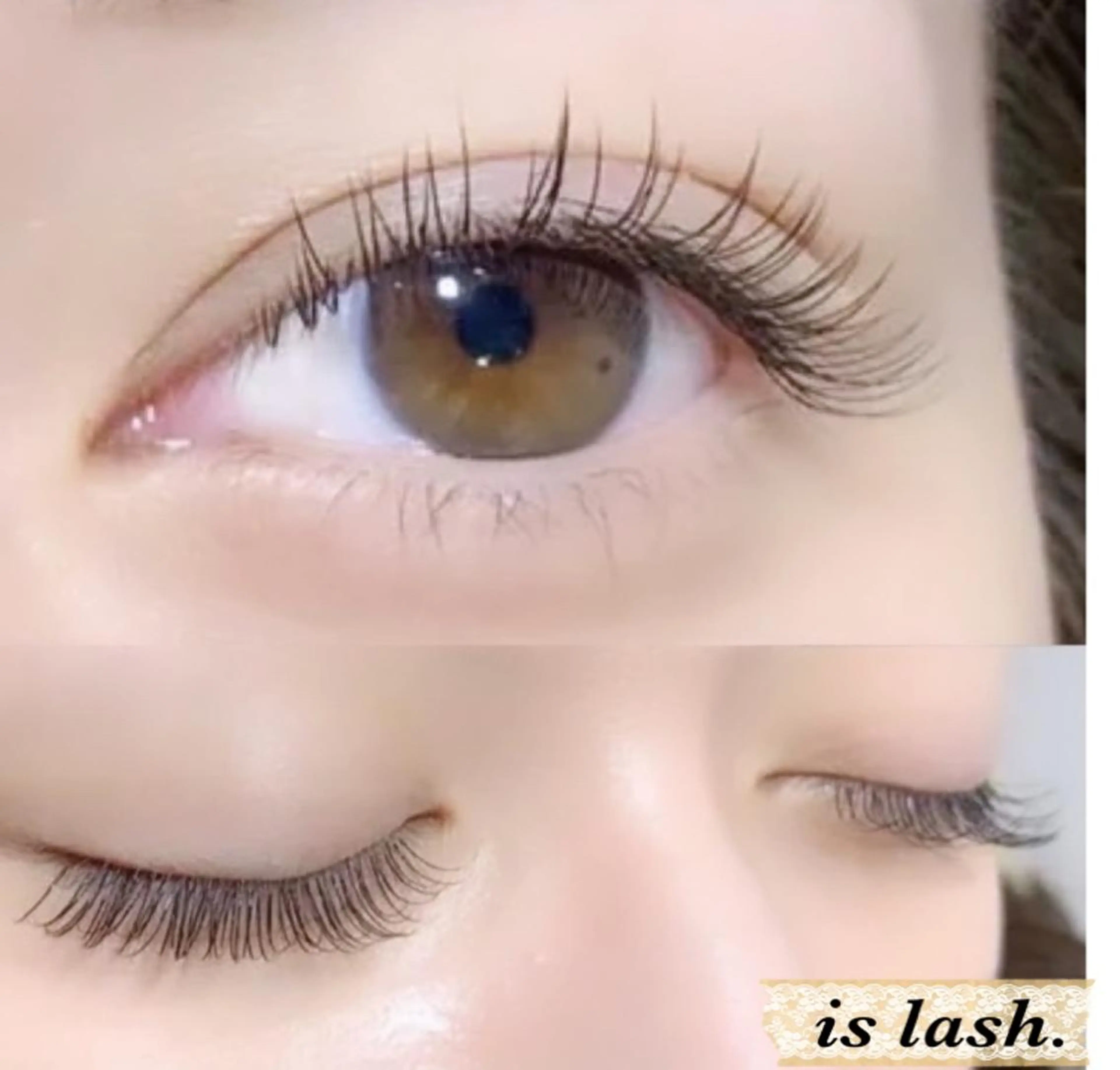 マツエク・マツパ is  lash.⚛︎eyelashsalon所属・is lash. ⚛︎eyelashのマツエク・マツパデザイン