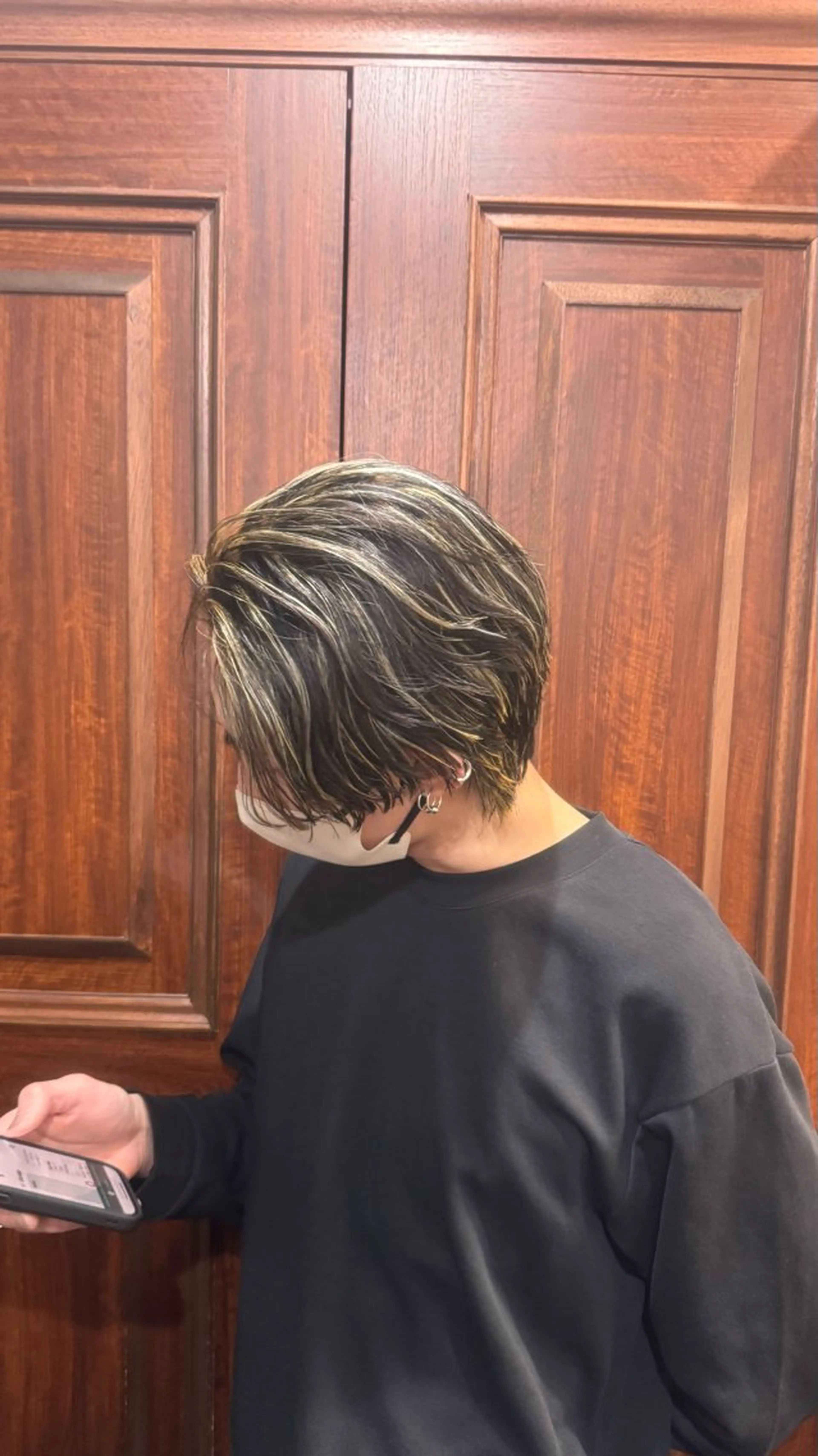 カラー Graphy  札幌所属・🐺ﾅｶﾑﾗ ﾓﾓｶのヘアスタイル