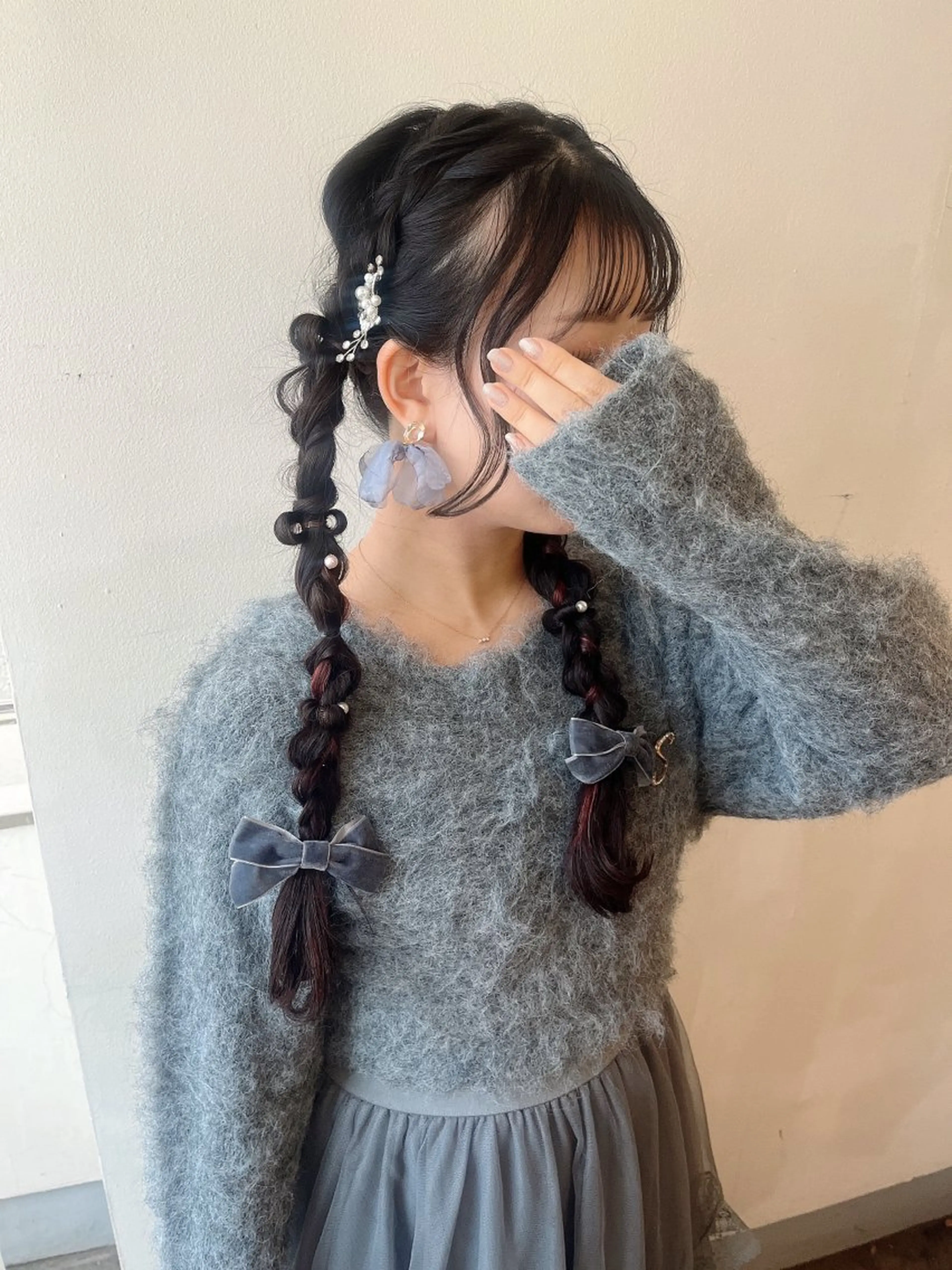 ロング ヘアアレンジ ヘアセット ⭐️ アユミ⭐️のヘアスタイル