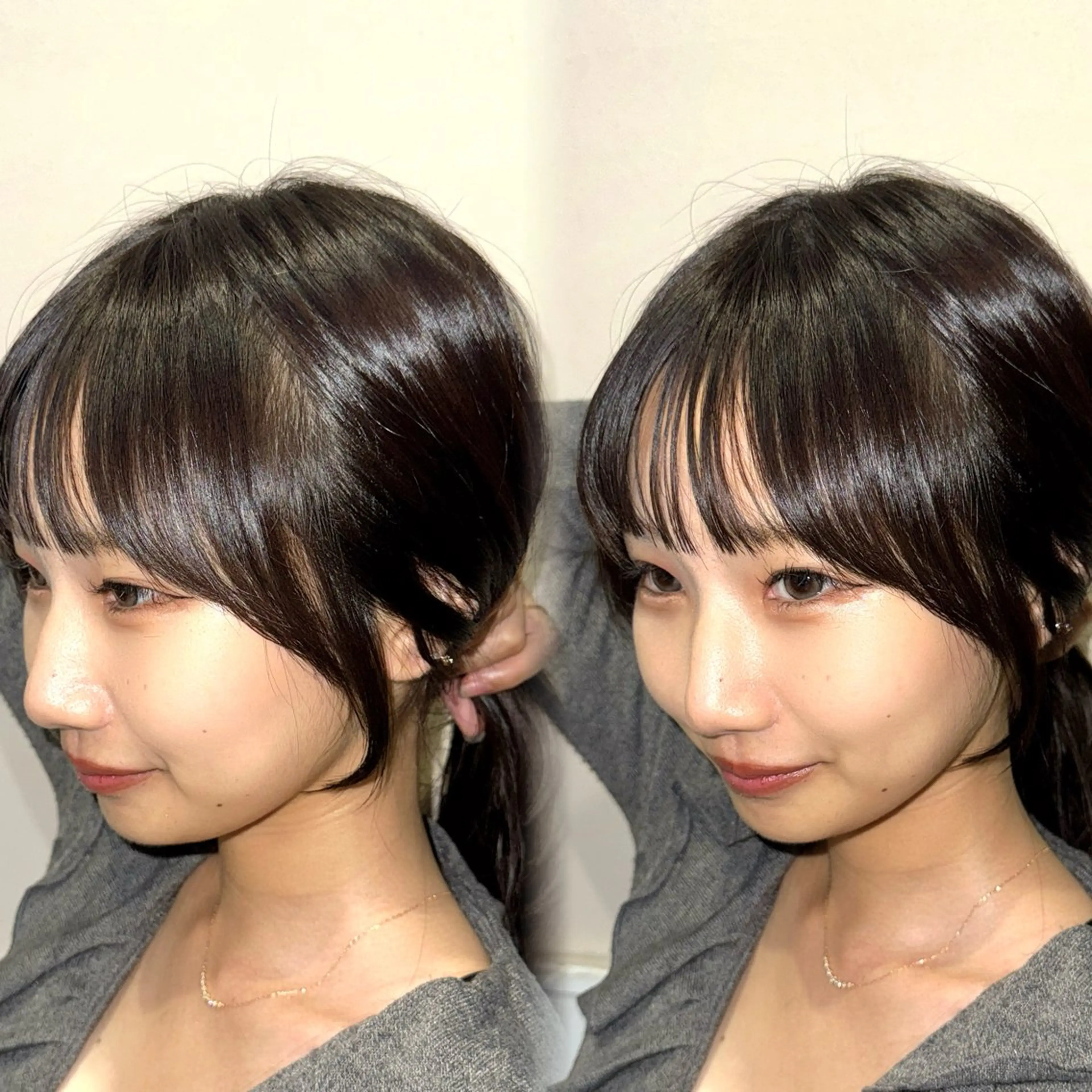 ロング カット ヘアカラー 韓国ヘア特化型美容師 MITSUI🇰🇷のヘアスタイル