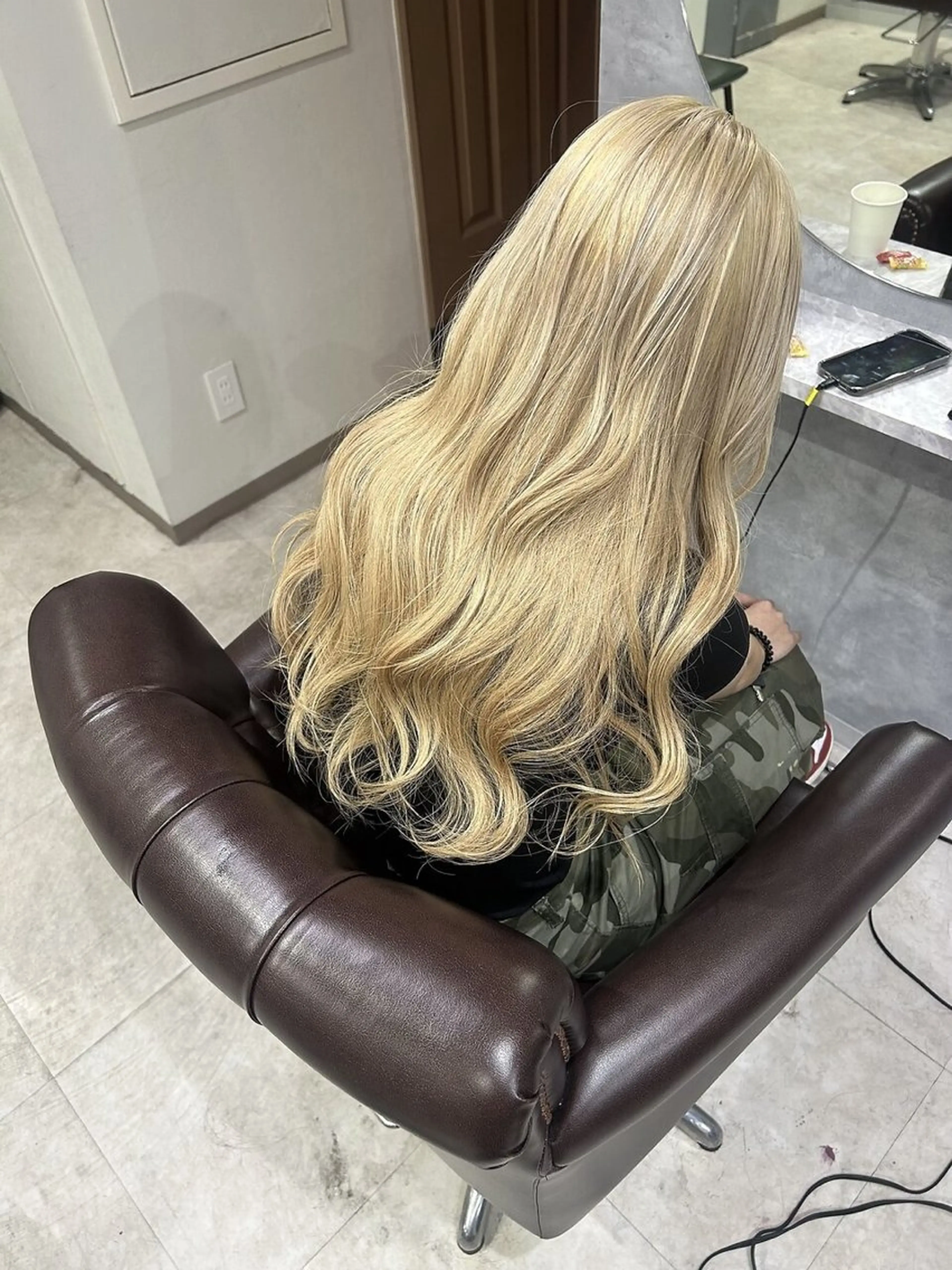 セミロング カラー ヘアカラー トリートメント 池袋/カラー特化🎨 ロング料金なし🩵のヘアスタイル