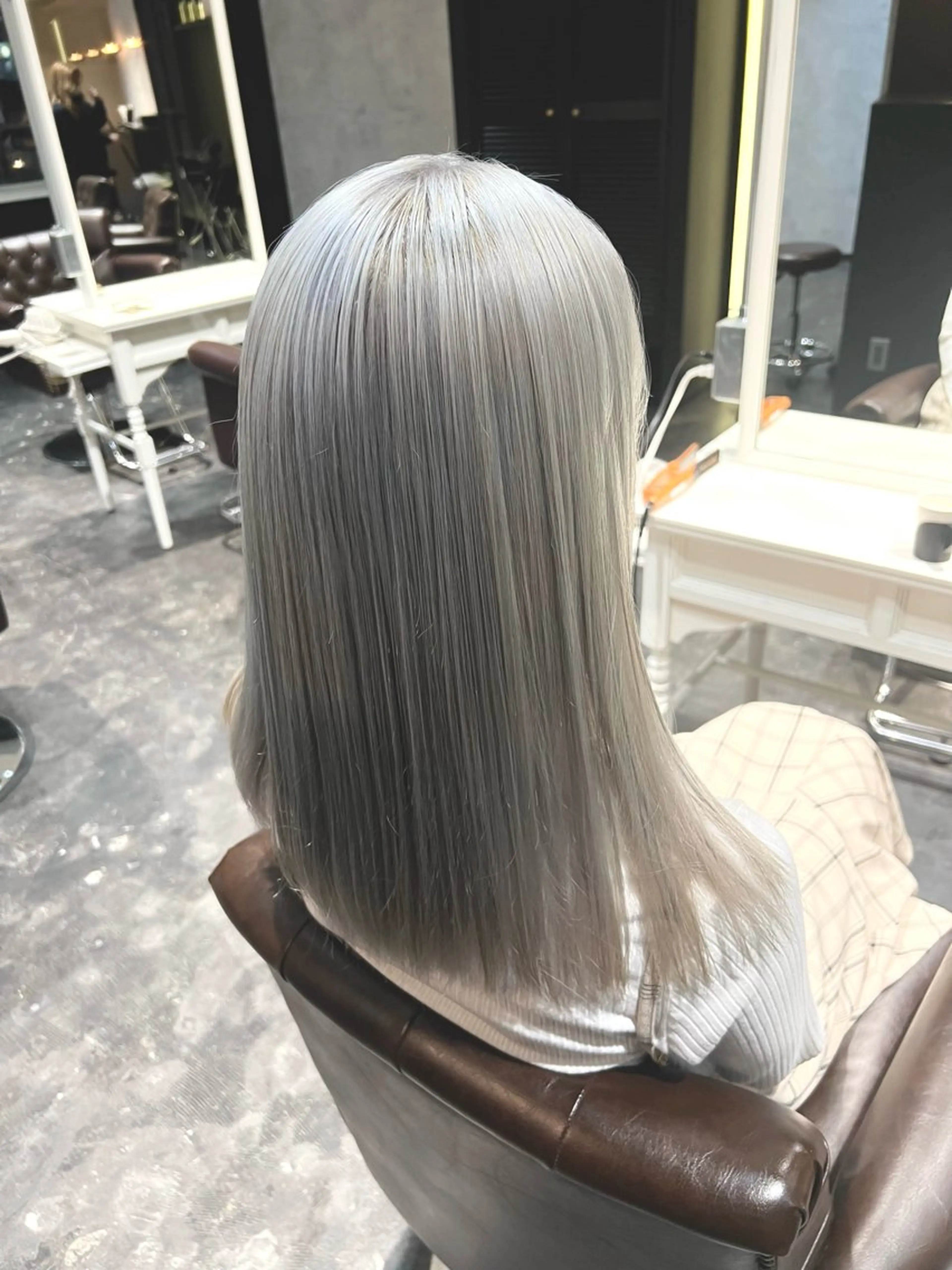 セミロング ヘアカラー 澤村 高宏のヘアスタイル