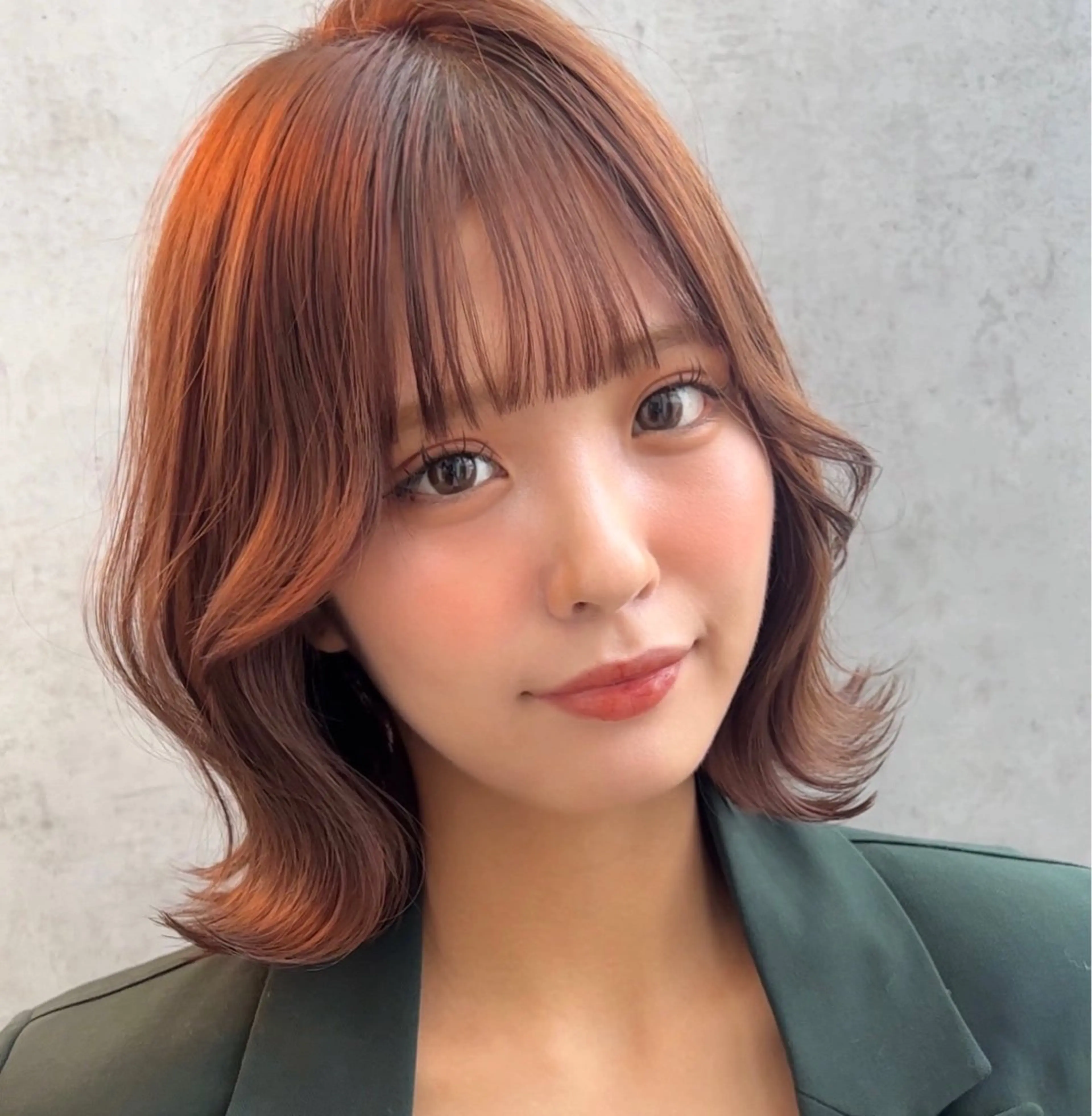 ショート カラー 莉乃/縮毛矯正/髪質 改善/艶カラーのヘアスタイル