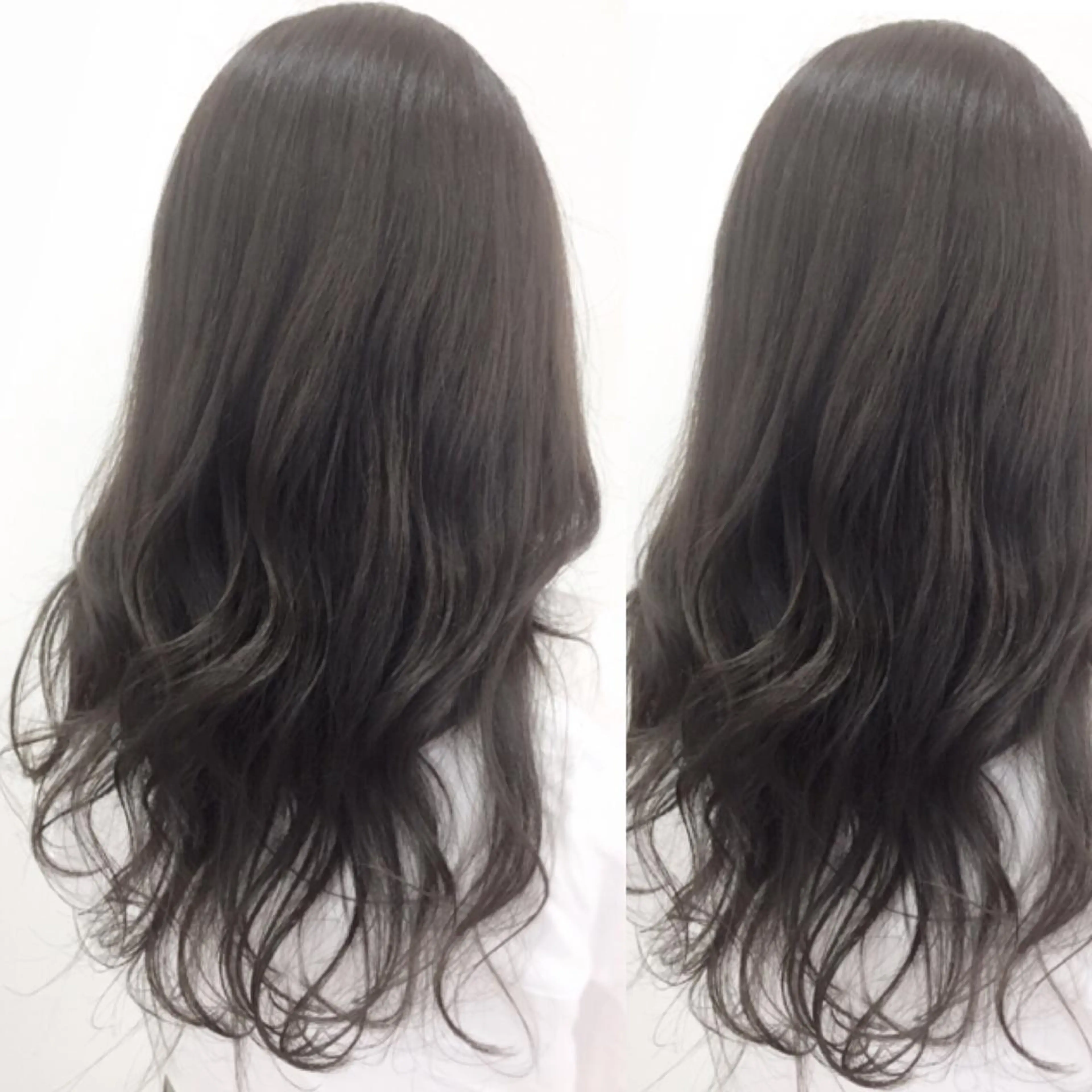 ロング カラー 透明感カラー グレージュ イルミナカラー 学生 中村 卓也のヘアスタイル