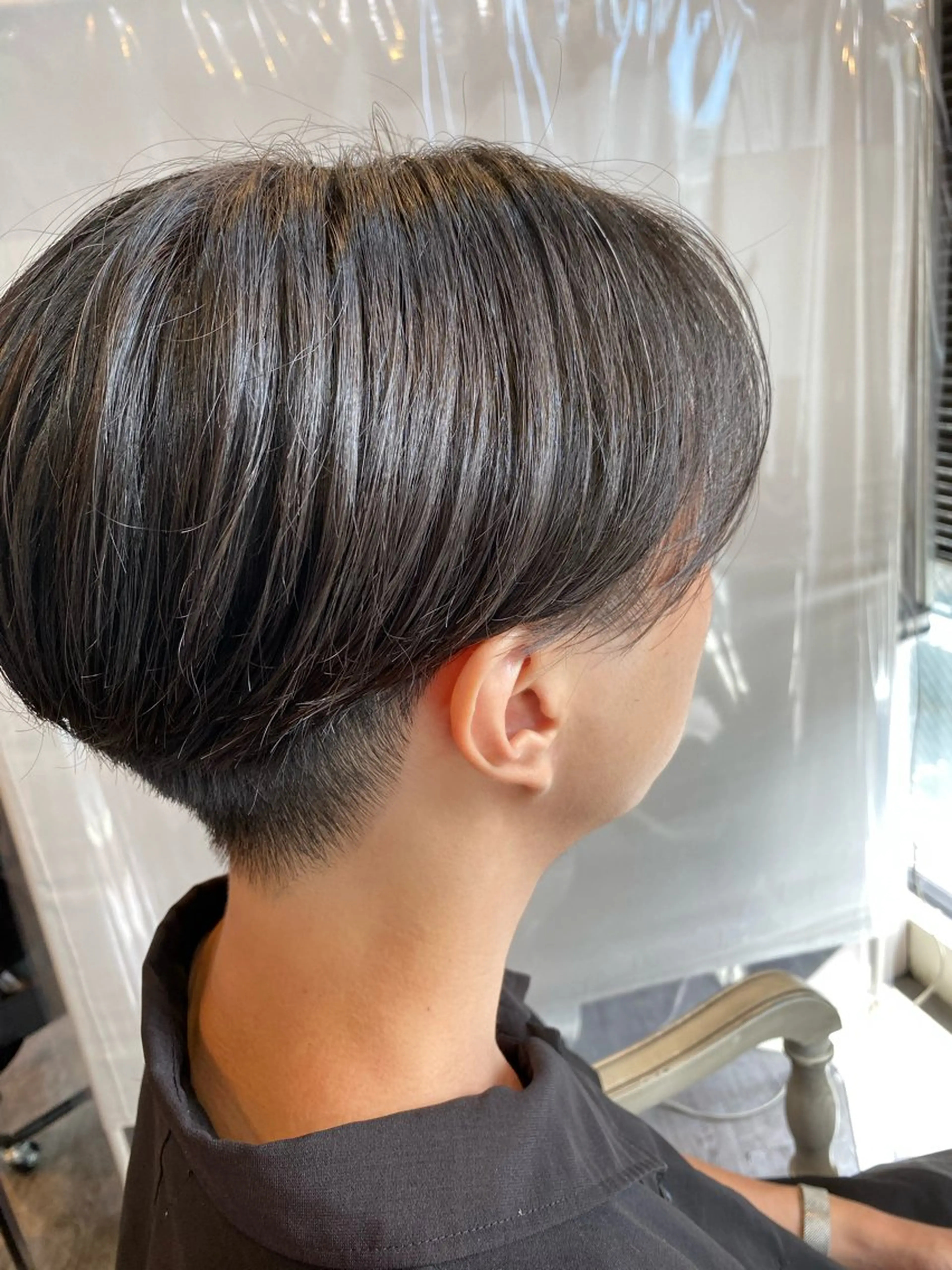 メンズ センターパート カット サイトウ 南柏のヘアスタイル