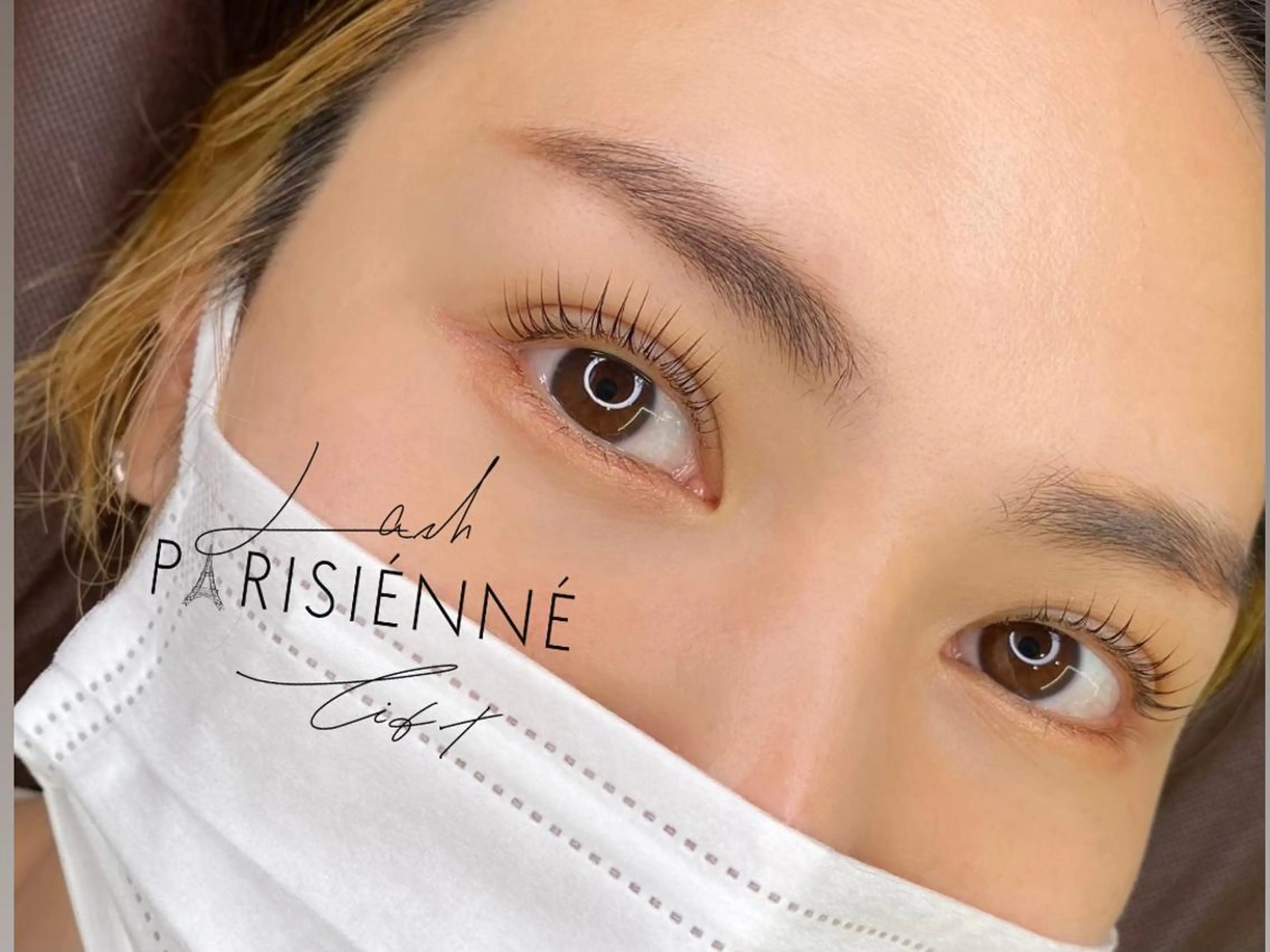 マツエク・マツパ パリジェンヌラッシュリフト LILY BABEのマツエク・マツパデザイン