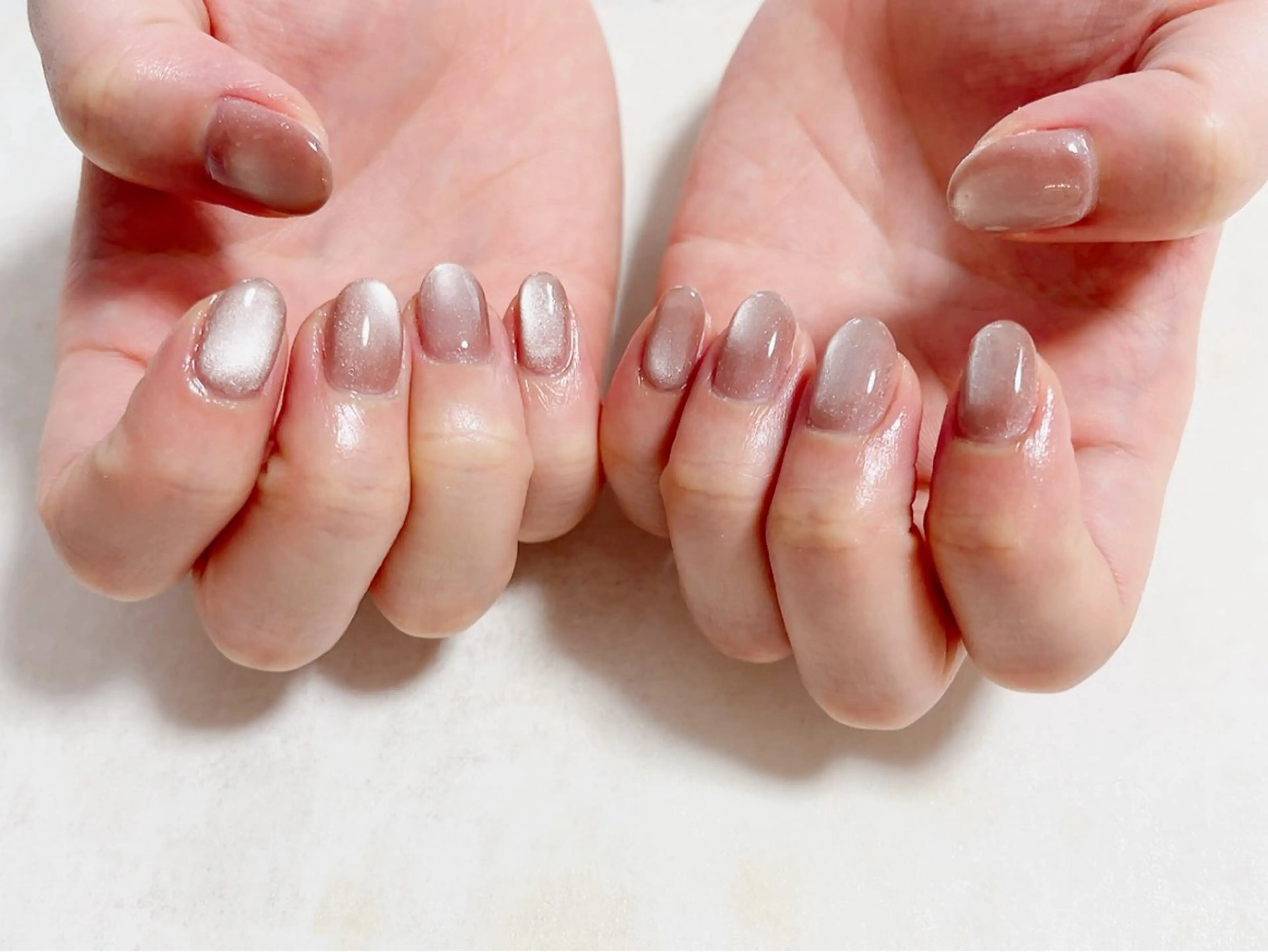 ネイル フットネイル ジェルネイル キラキラネイル マグネットネイル メンズネイル kiki nail たまプラーザのネイルデザイン