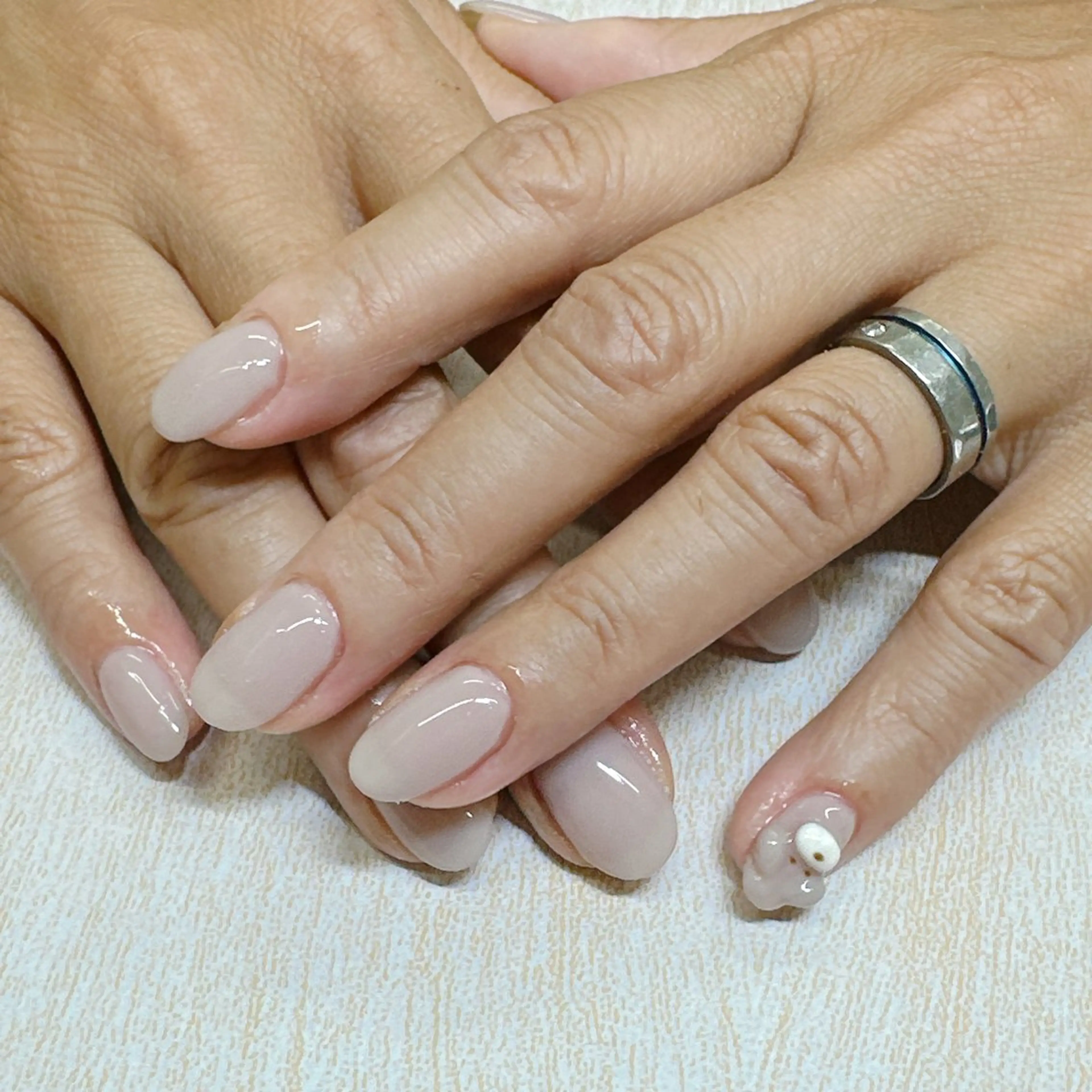 ネイル アートネイル ワンカラーネイル I_p4ce所属・I_p4ce 🍊あい🍊のネイルデザイン