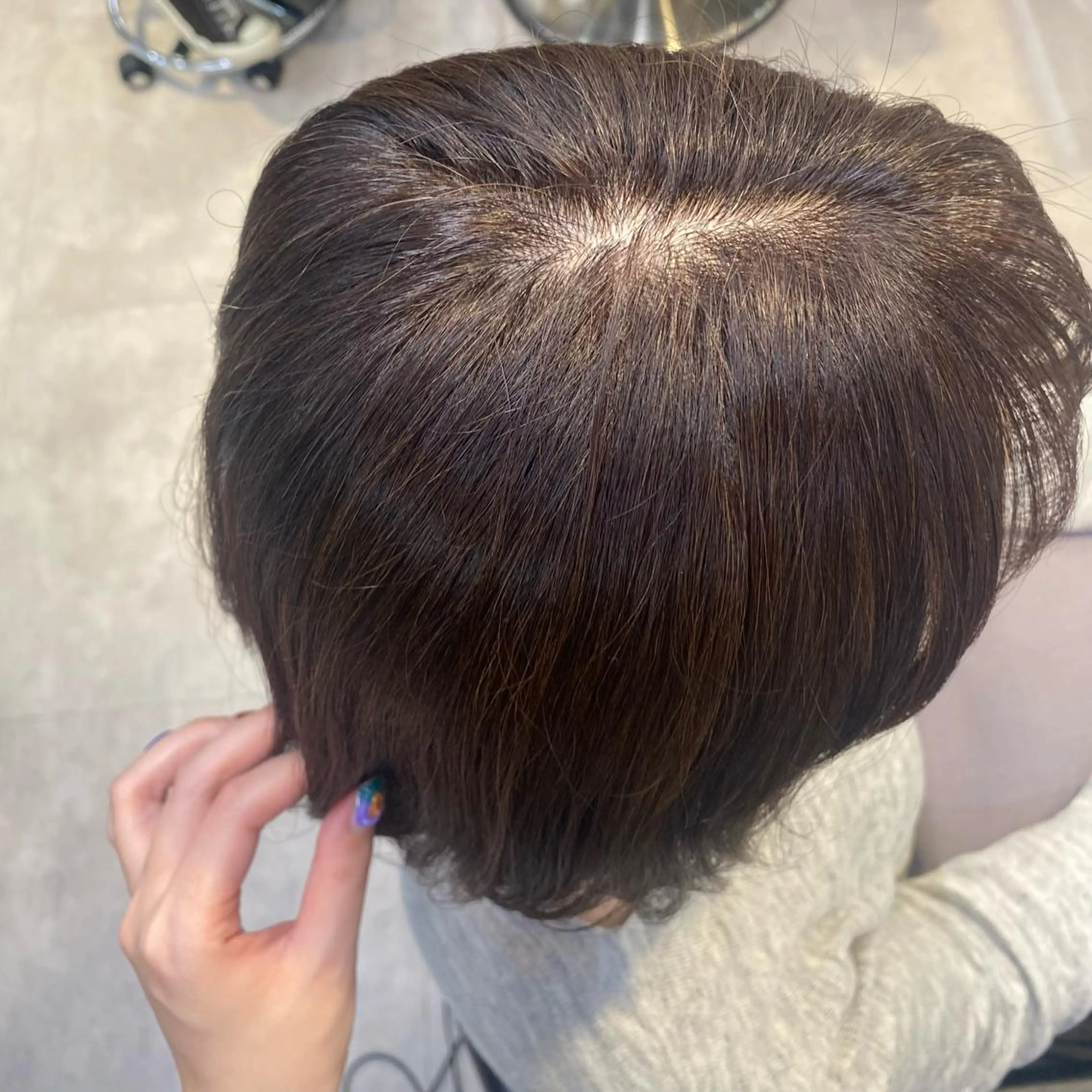 ミディアム カラー 💋sara/レイヤ ーカット【東日本橋】のヘアスタイル