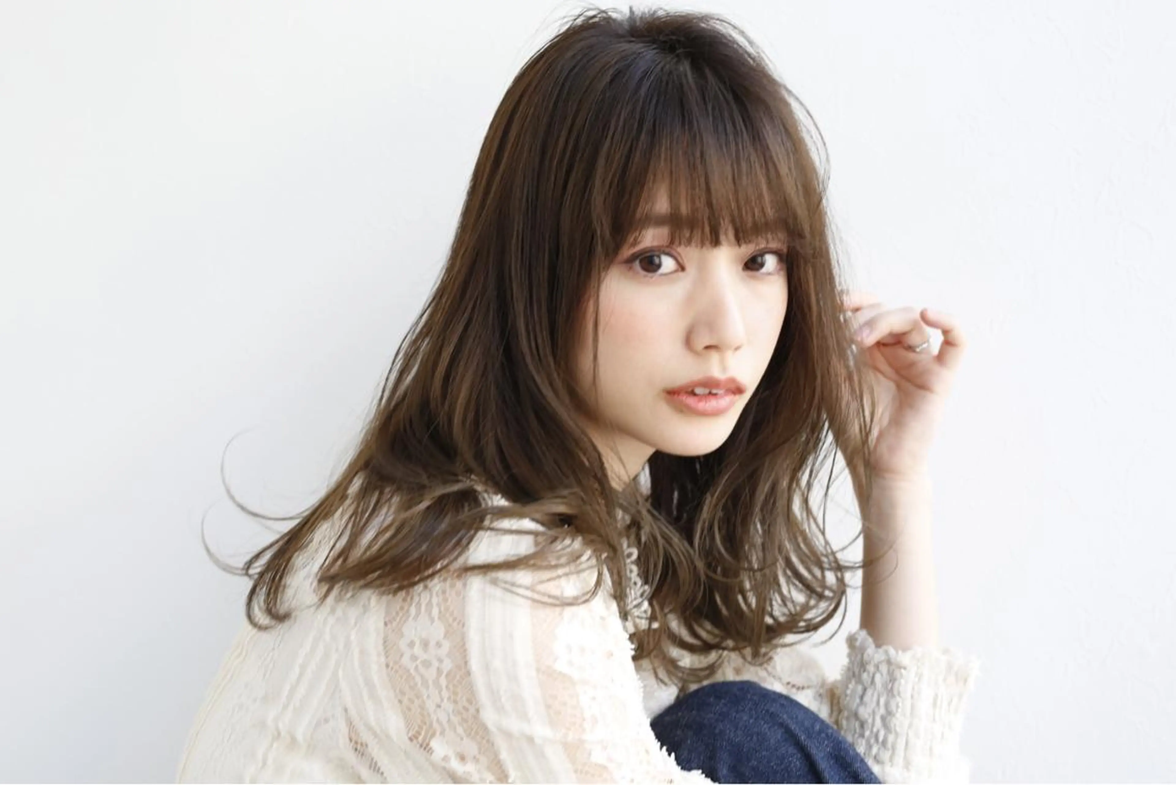 ミディアム 指名支持率NO.1 スタイリストのヘアスタイル