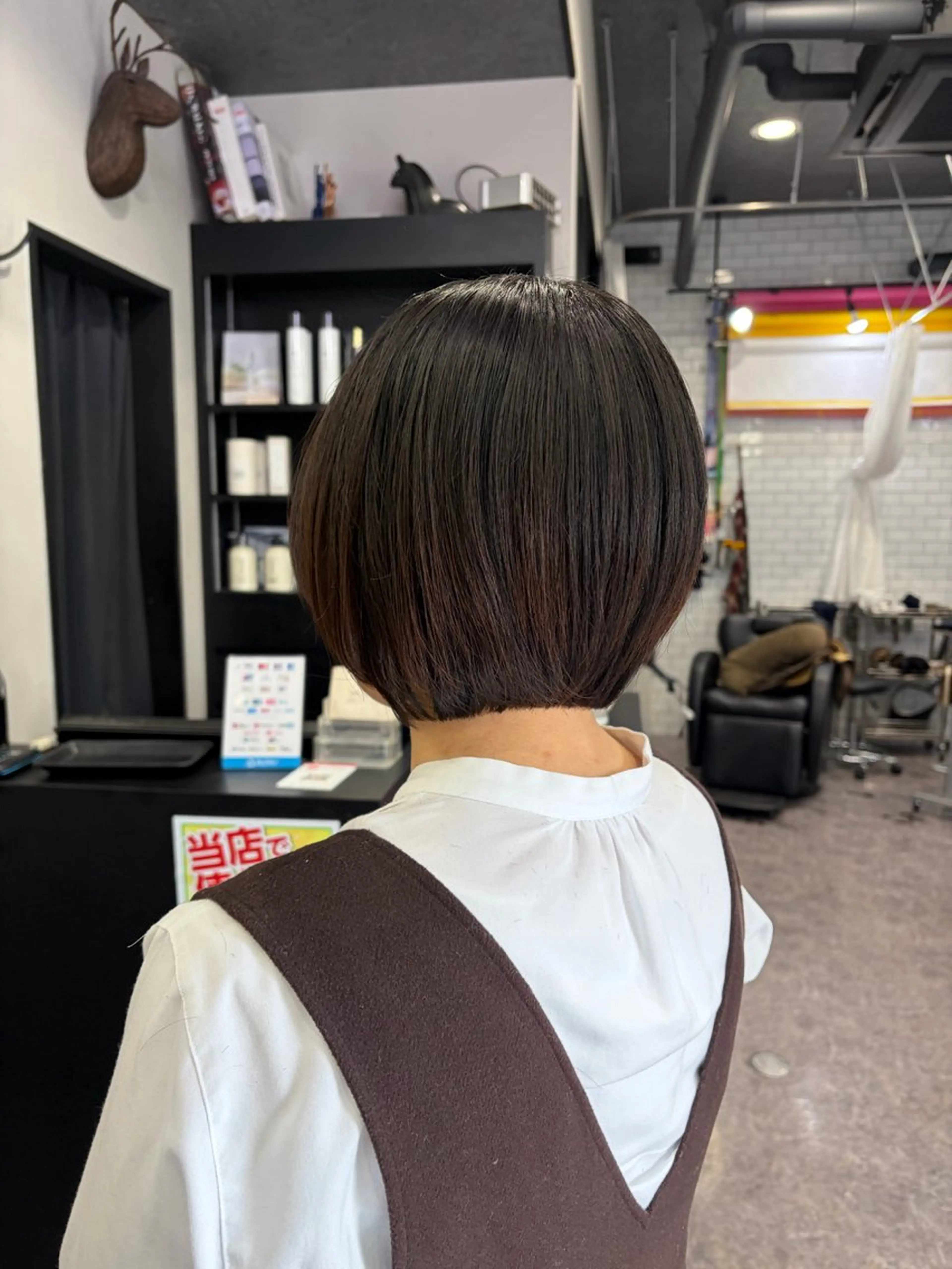 ショート カット 友滝 真菜美のヘアスタイル