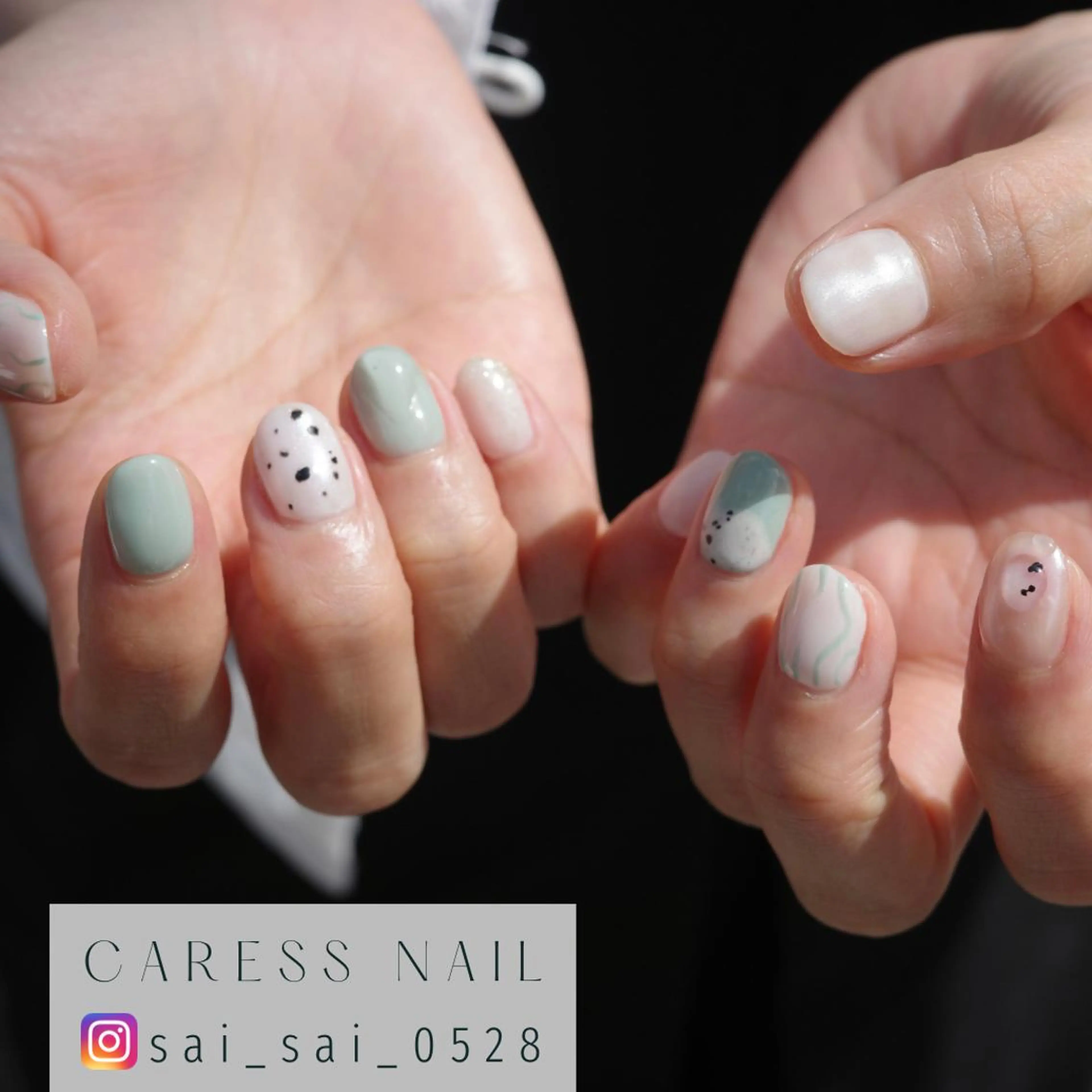 ネイル caress  nail カレスネイル　代々木上原所属・カレスネイル さいのネイルデザイン
