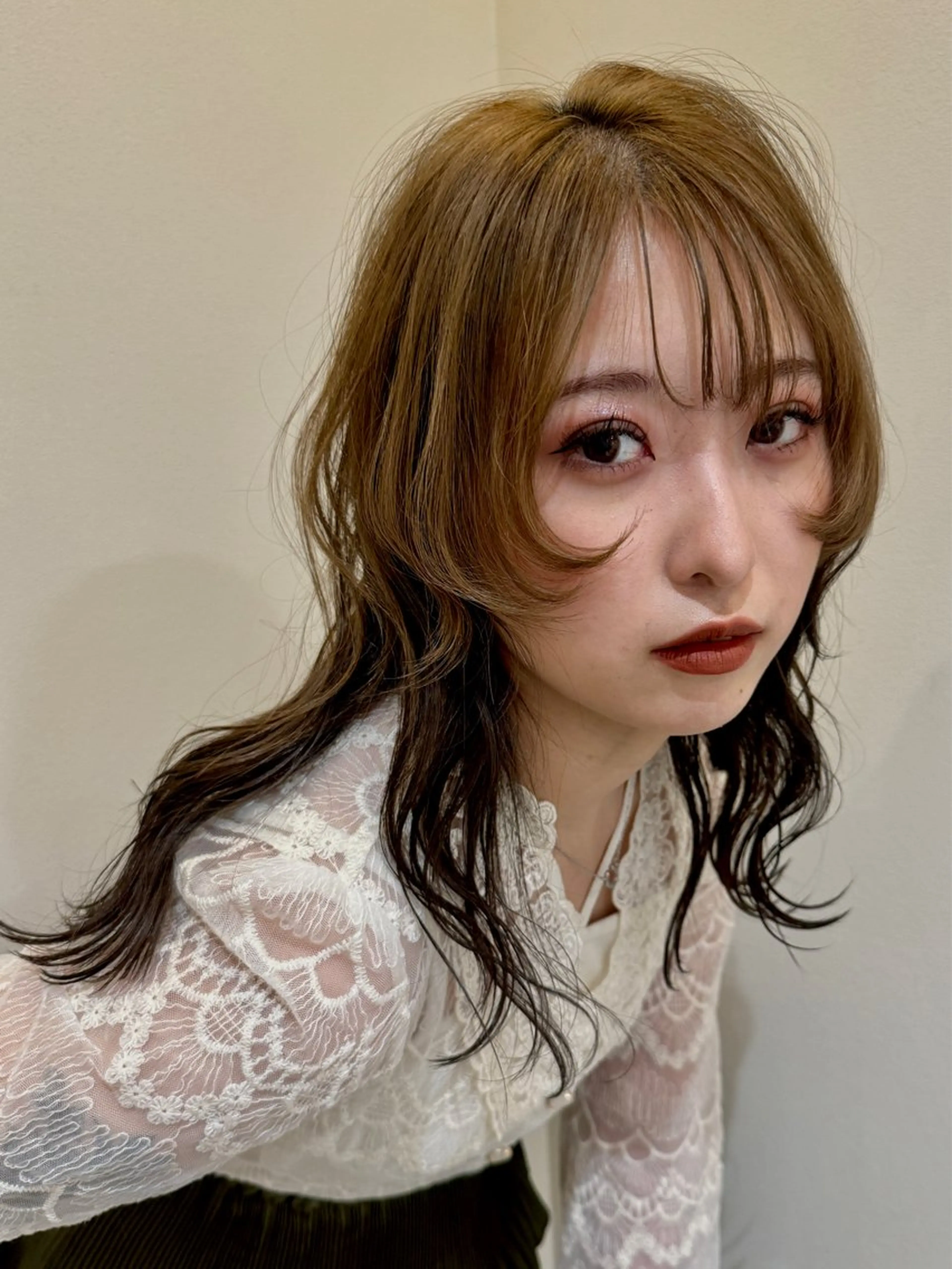 ロング Dulce oro所属・モデル募集/円山/ 暖色/yurinaのヘアスタイル