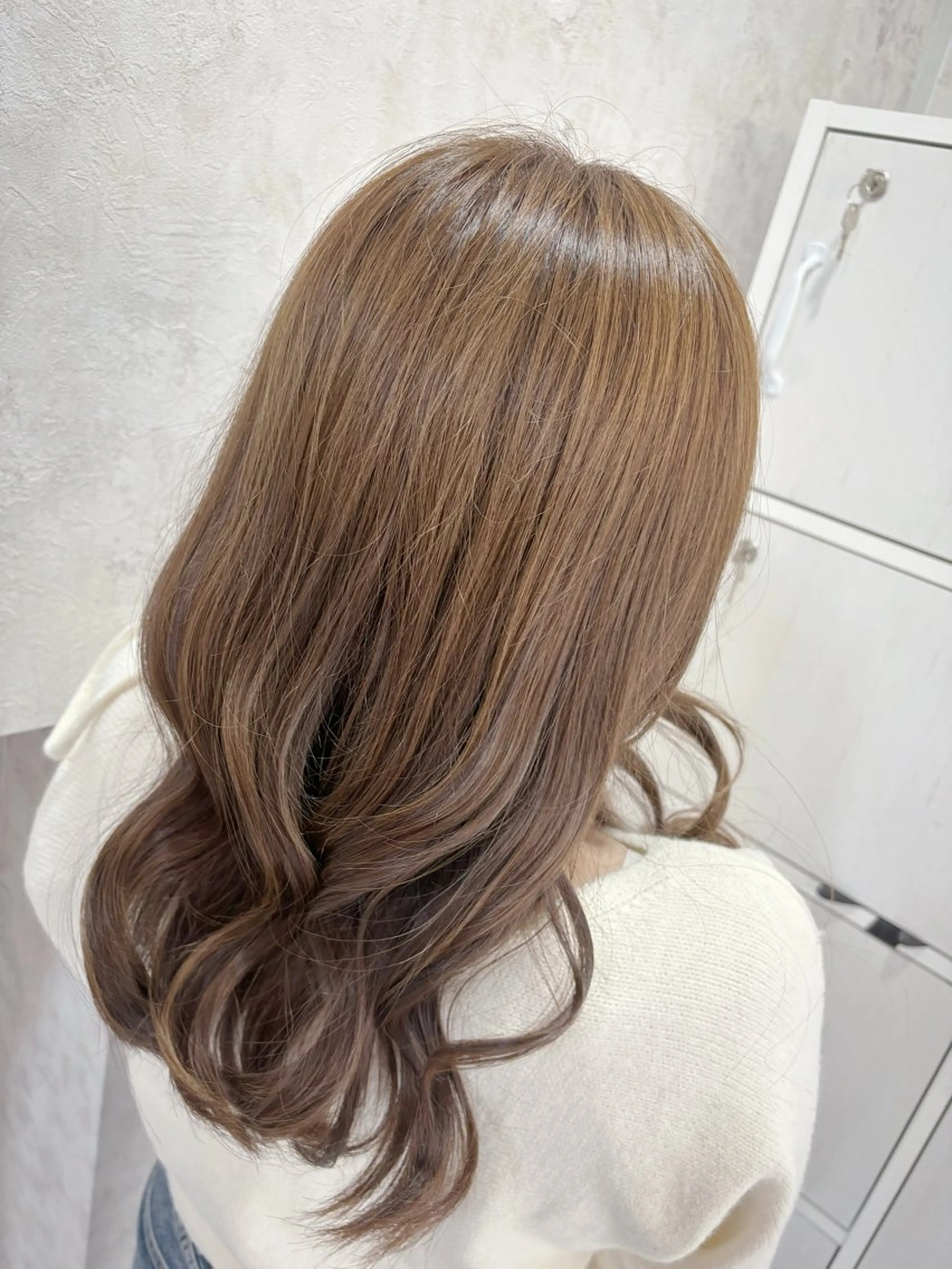 カラー ヘアカラー うる艶カラー/韓国風 折戸光希のヘアスタイル