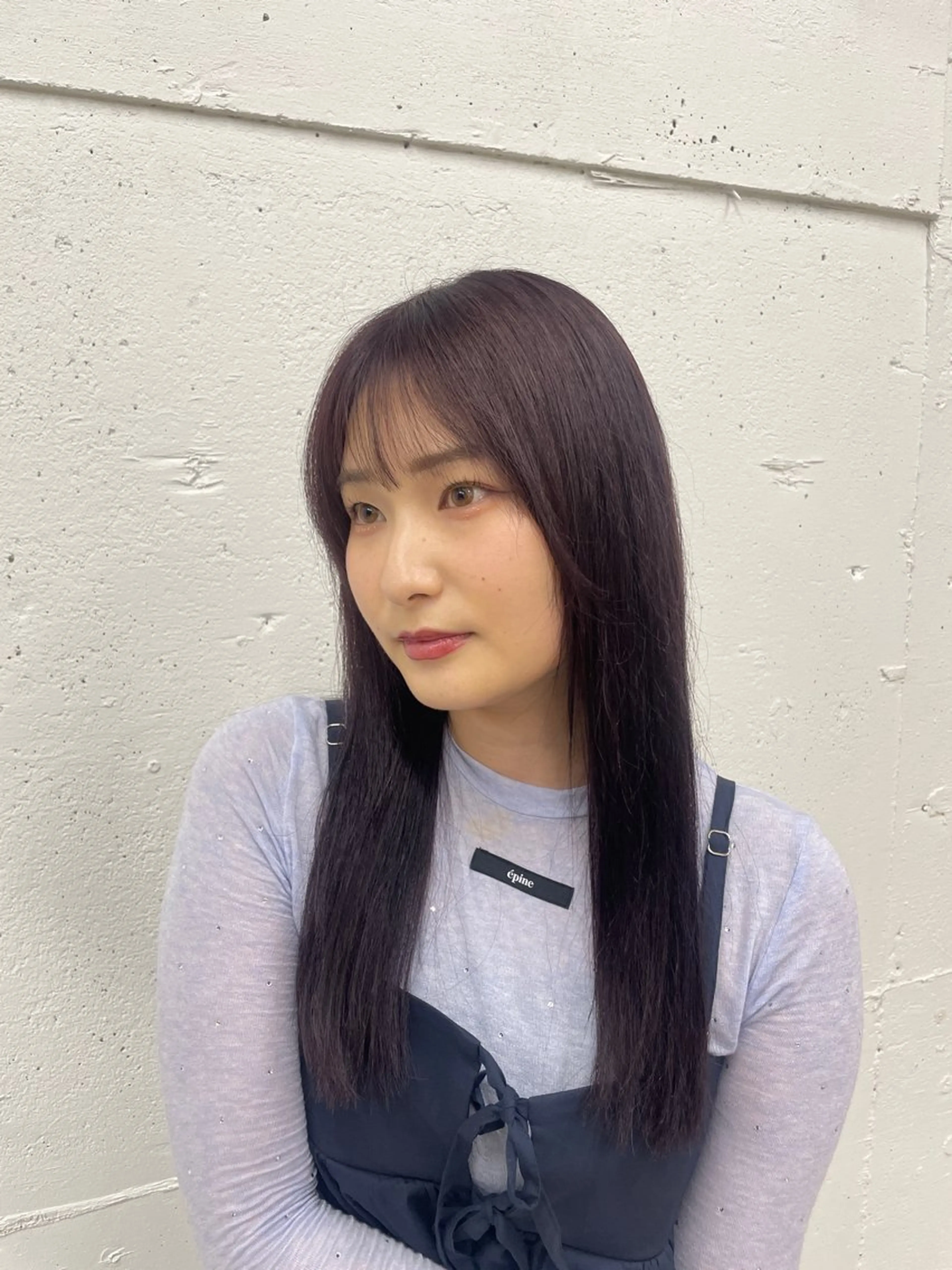 ロング カラー パープルカラー suzu 🤍 【 grace 】のヘアスタイル