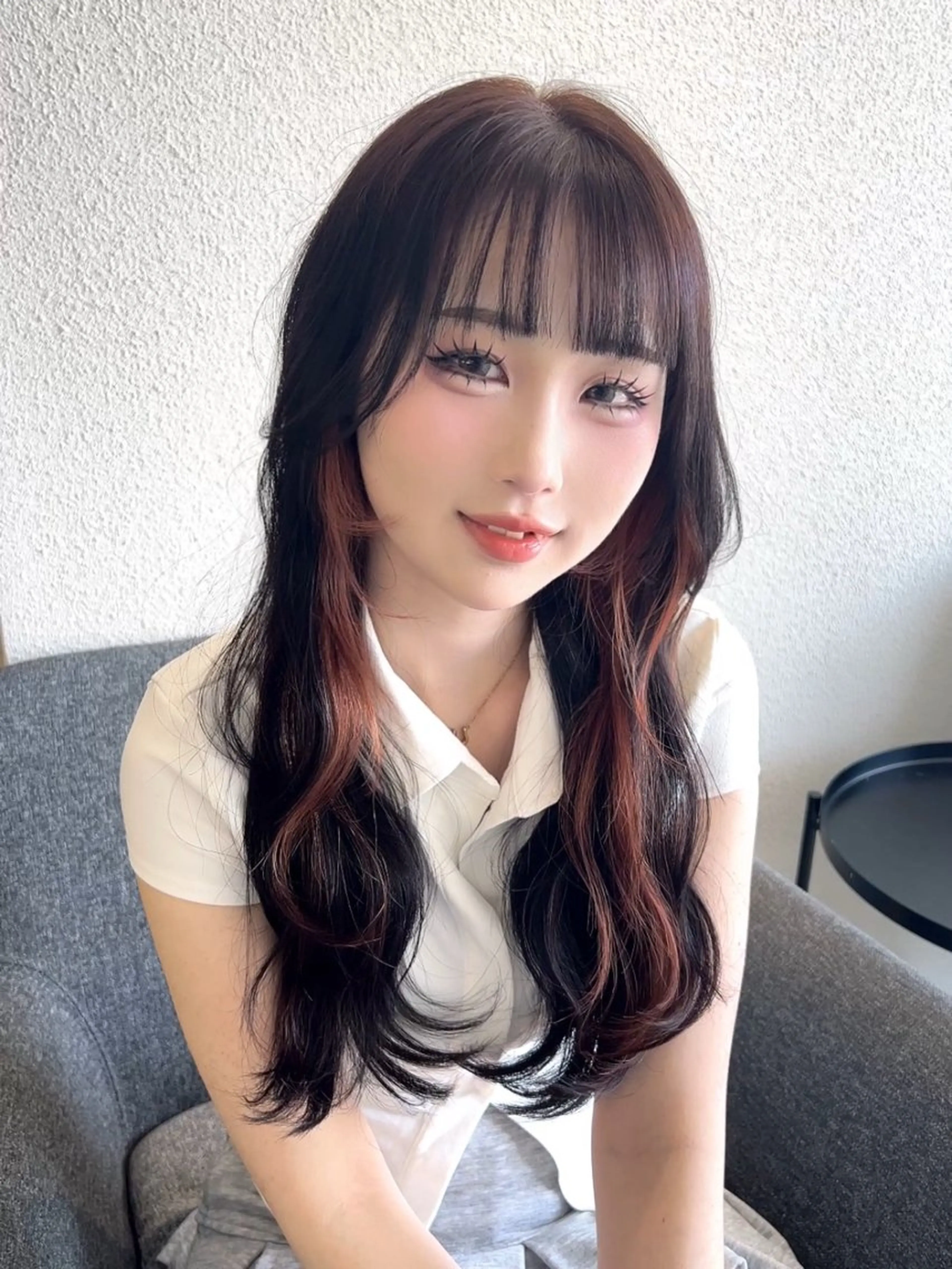 カット+ケアダブルカラー+トリートメントの写真