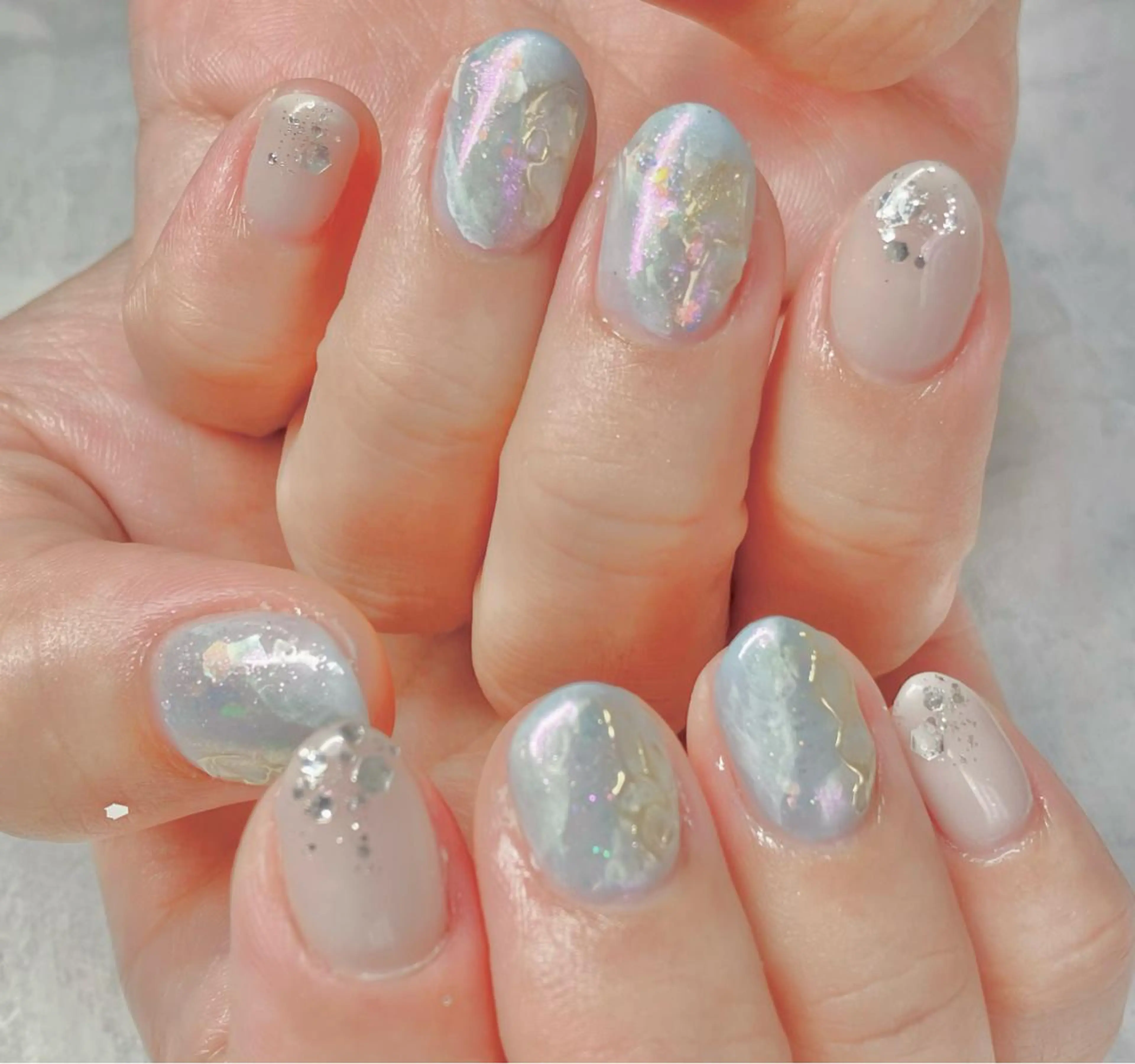 ネイル ニュアンスネイル ピンク COCO Nail　光が丘駅近のネイルデザイン