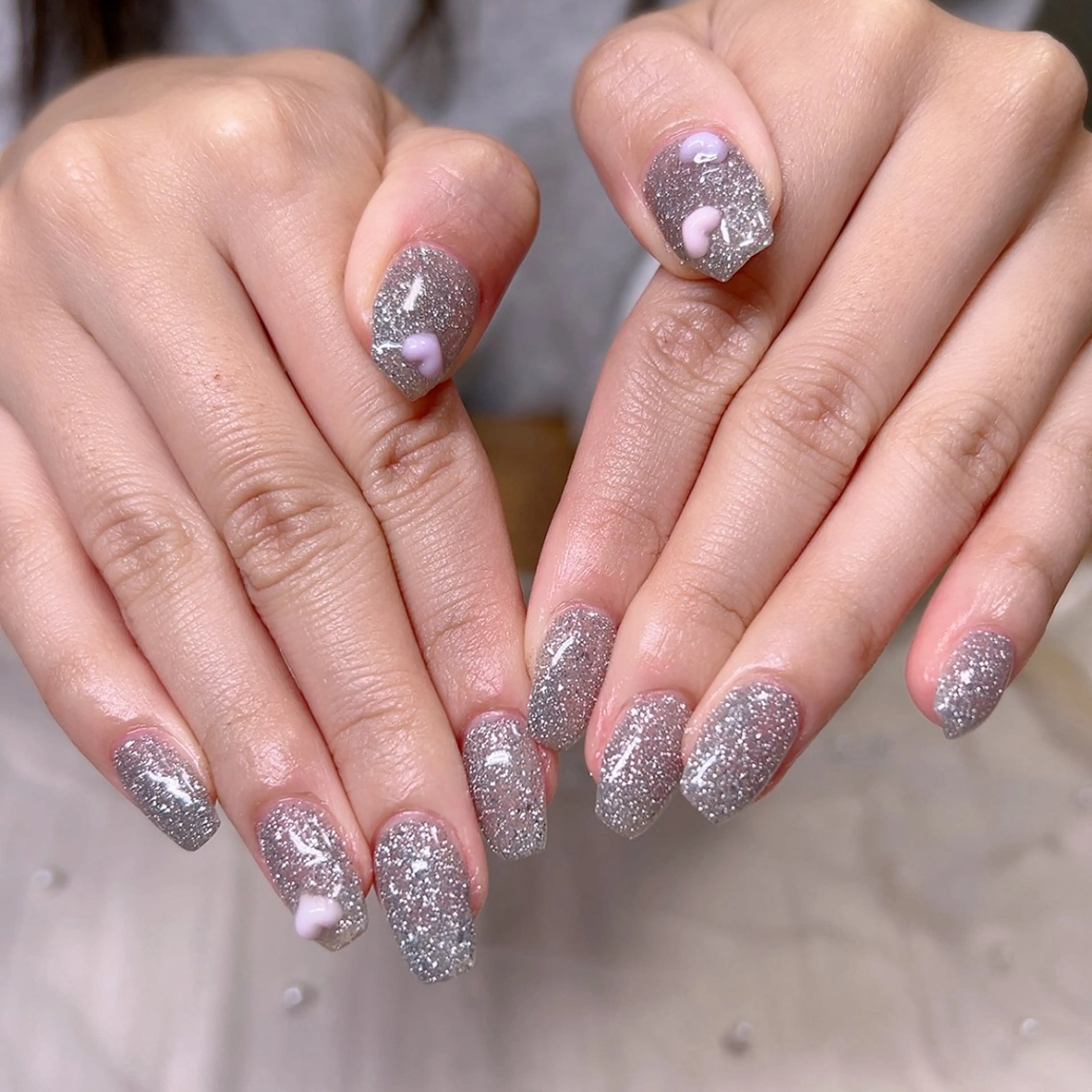 ネイル オフィスネイル シンプルネイル 冬ネイル Cute Tips nailのネイルデザイン