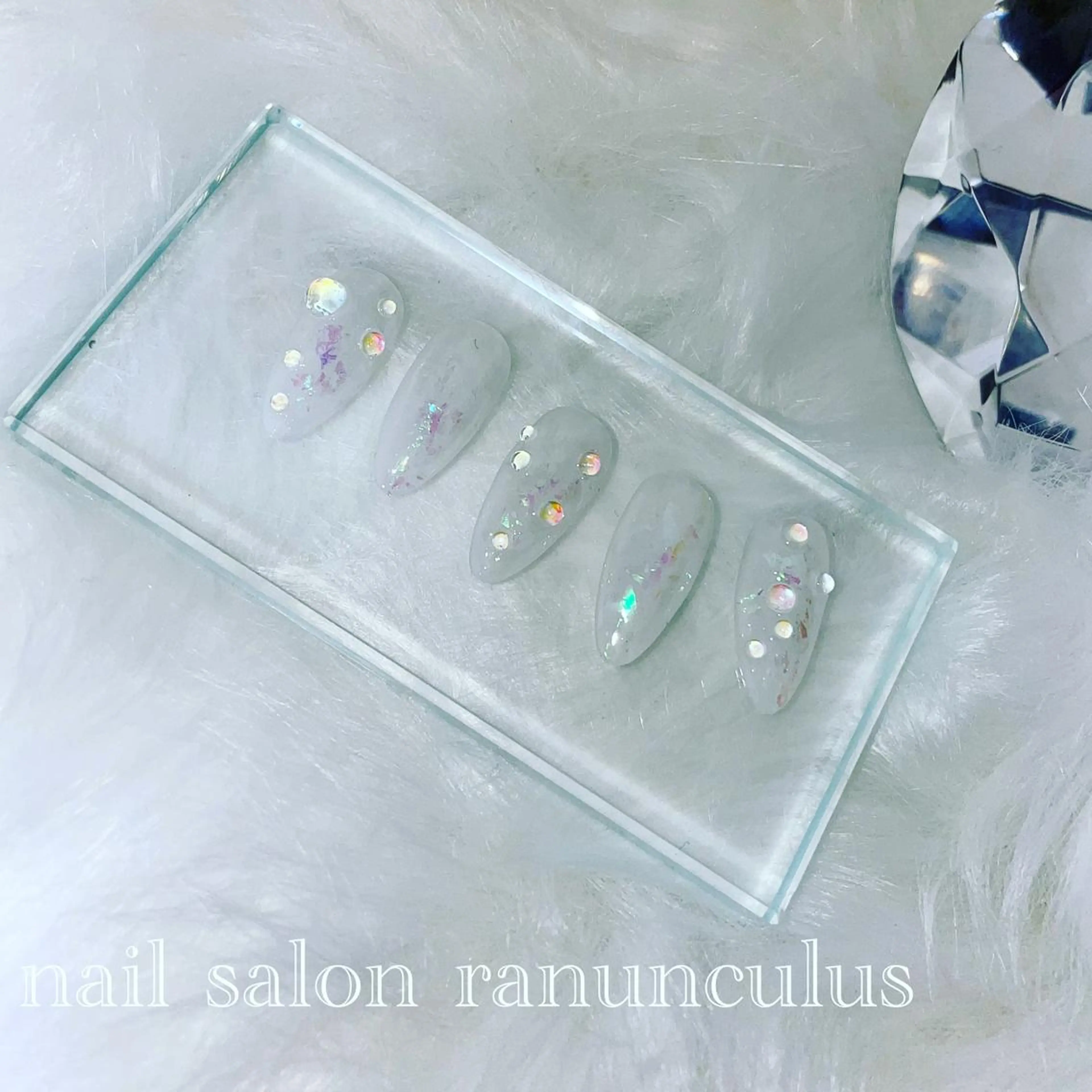 ネイル ハンドネイル nailsalon ranunculusのネイルデザイン